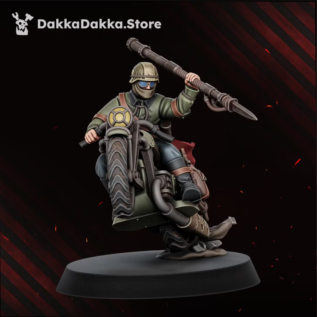 3D Printed Doomsday Assault Riders by DakkaDakka Miniatures