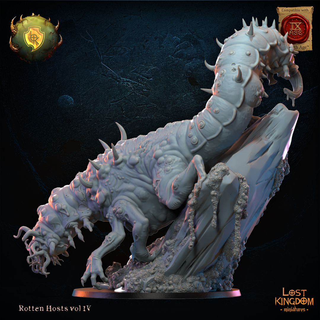 3D Printed Decomposed Spawn by Lost Kingdom Miniatures
