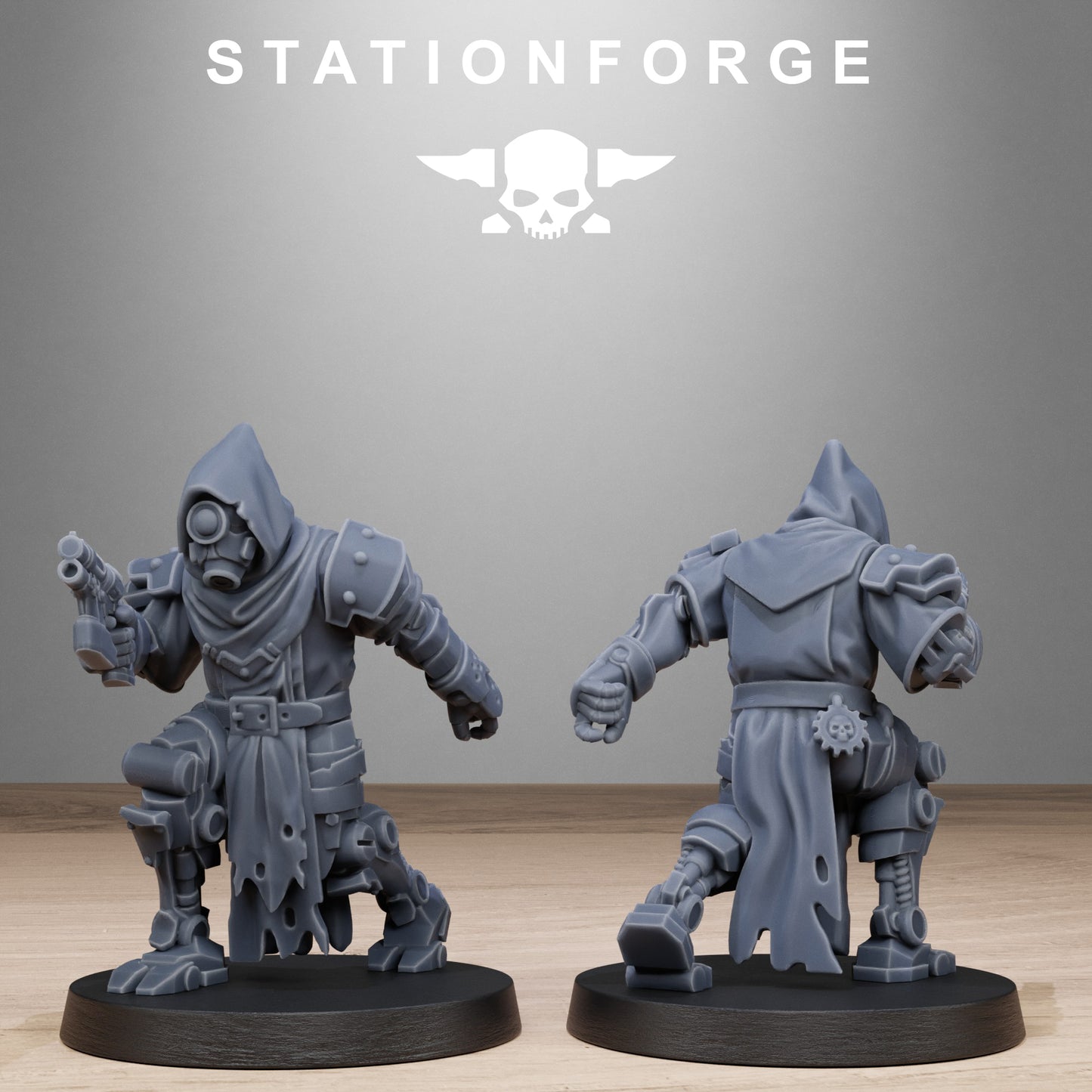 3D Printed Scavenger Executioners by StationForge Miniatures