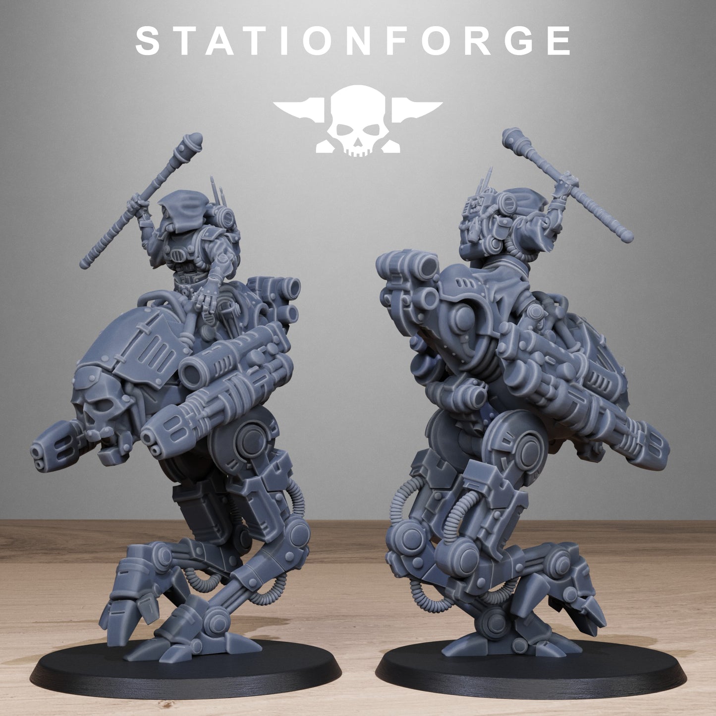 3D Printed Scavenger Shadow Walkers by StationForge Miniatures