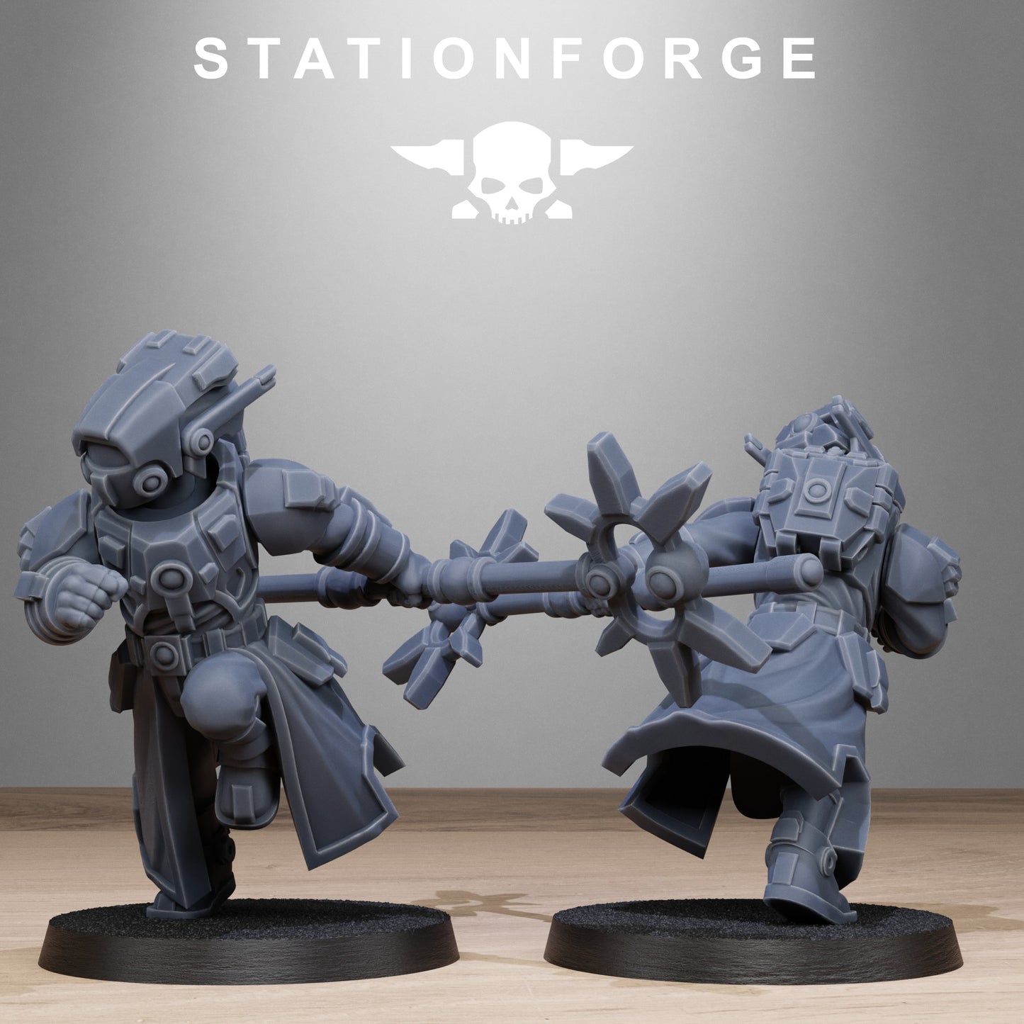 3D Printed Tarion Priests x10 by StationForge Miniatures