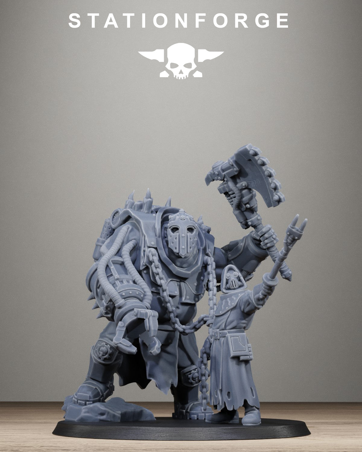 3D Printed Scavenger Beast Controllers x3 by StationForge Miniatures