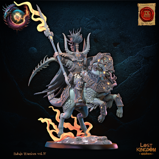 3D Printed Nakuja Knights Hero by Lost Kingdom Miniatures