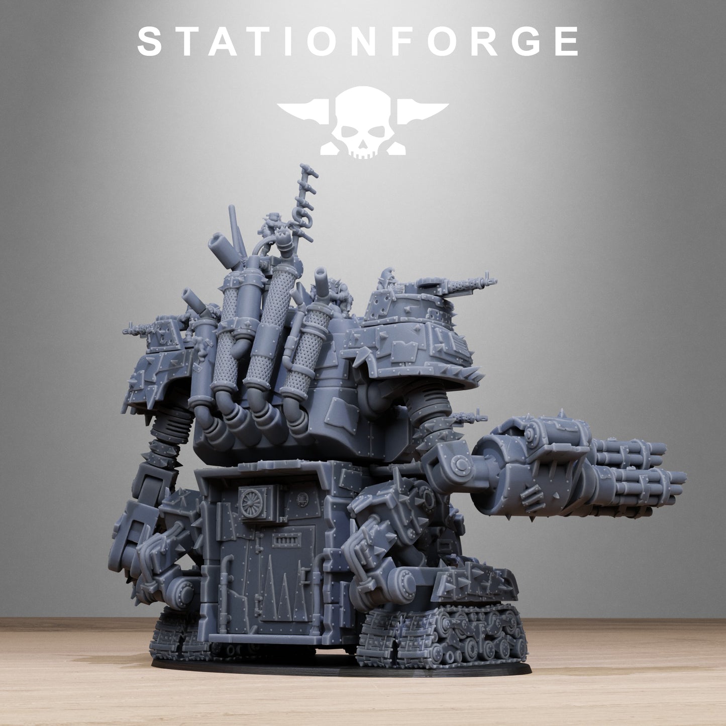 3D Printed Orkaz Gognaut by StationForge Miniatures