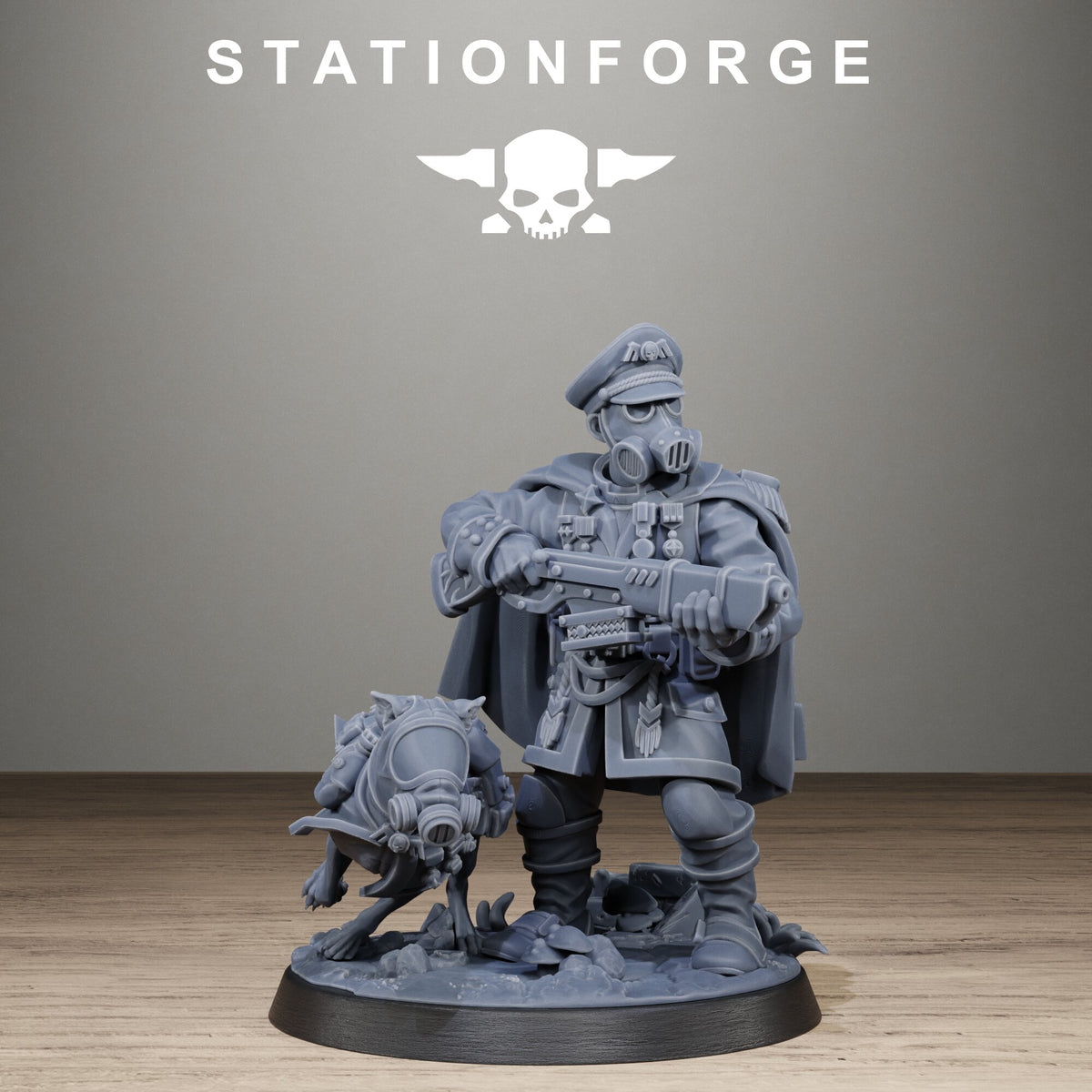 3D Printed GrimGuard Honored Commanders by StationForge Miniatures