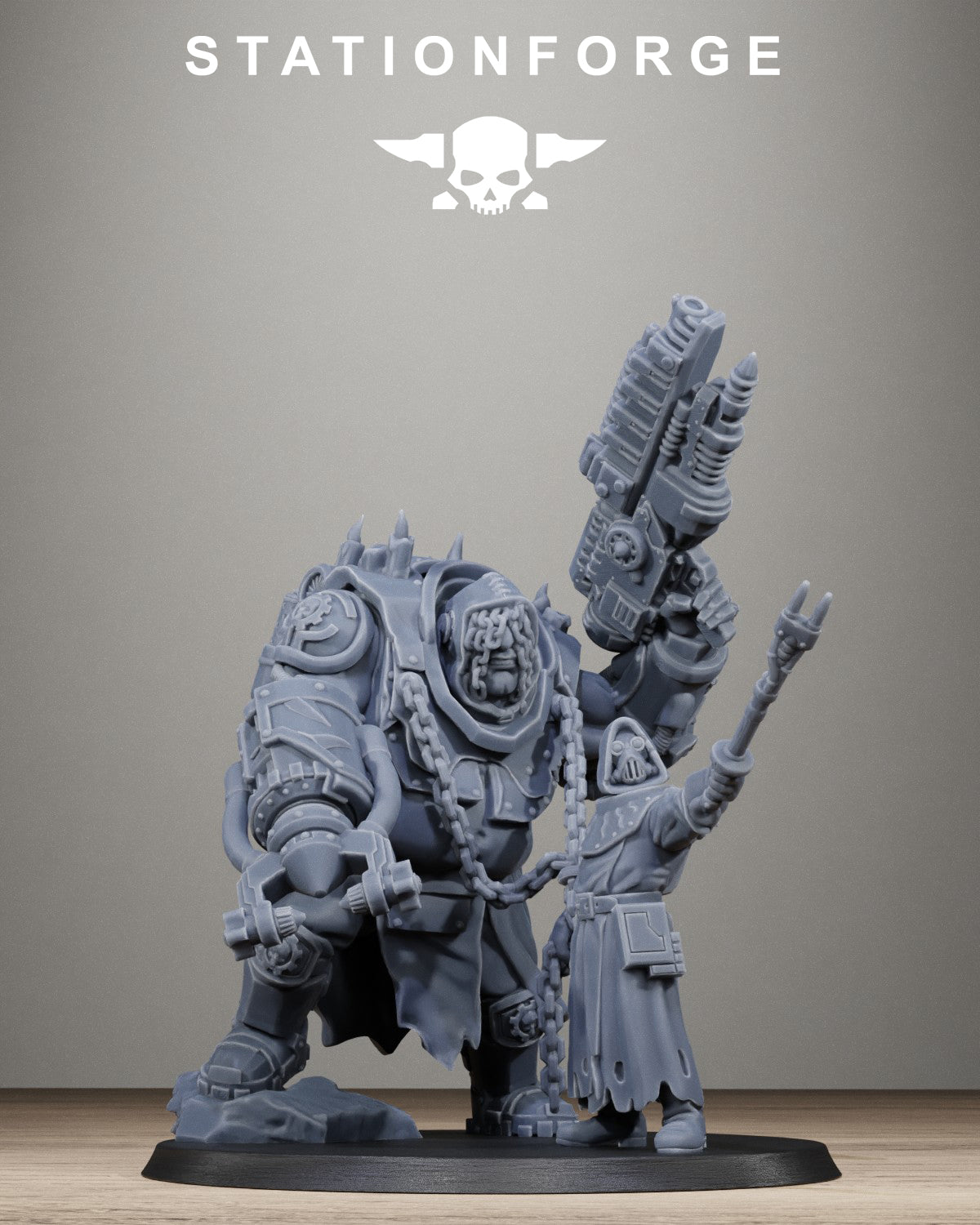 3D Printed Scavenger Beast Controllers x3 by StationForge Miniatures