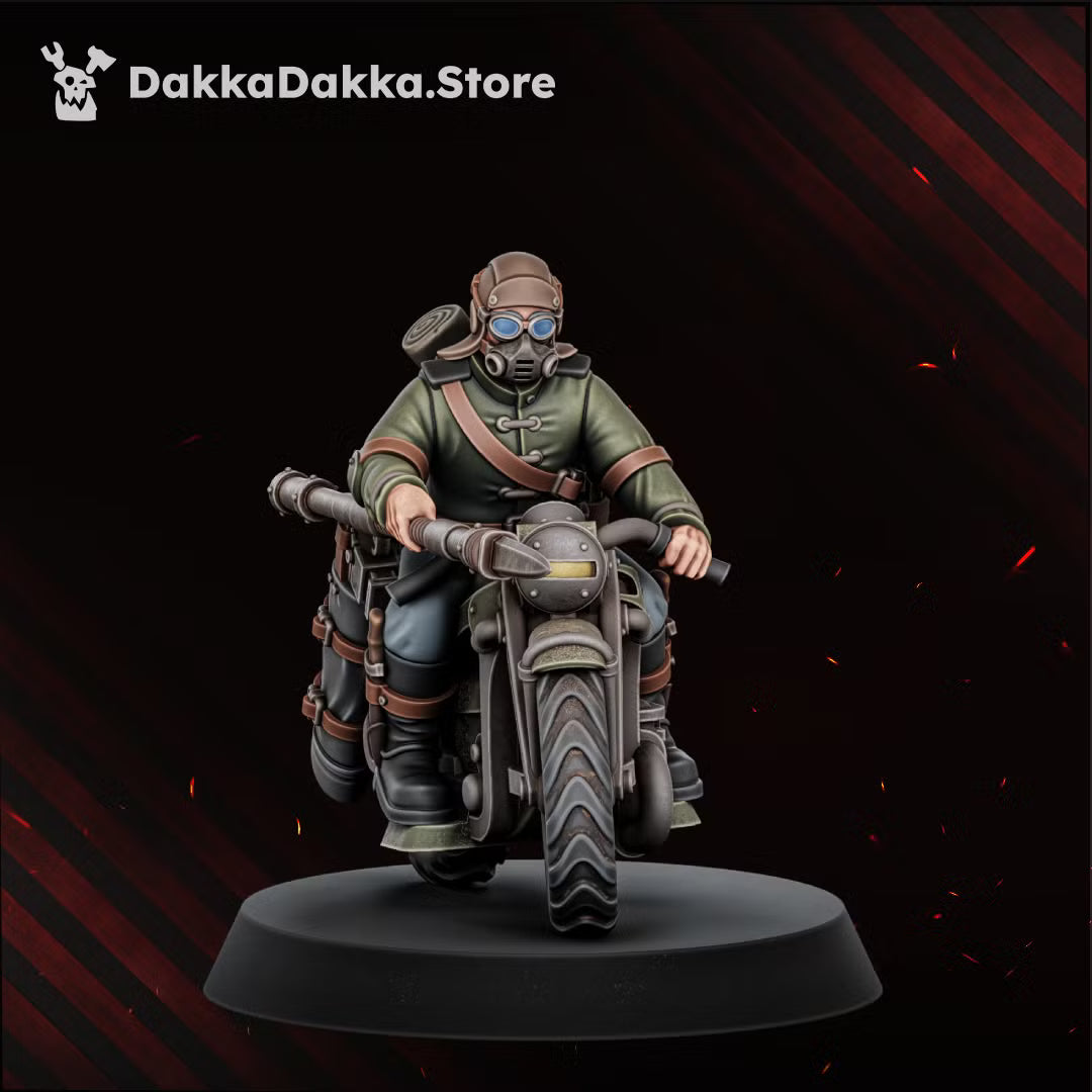 3D Printed Doomsday Assault Riders by DakkaDakka Miniatures