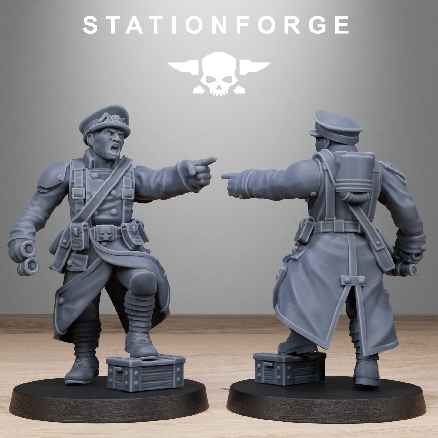 3D Printed GrimGuard Battlefront by StationForge Miniatures