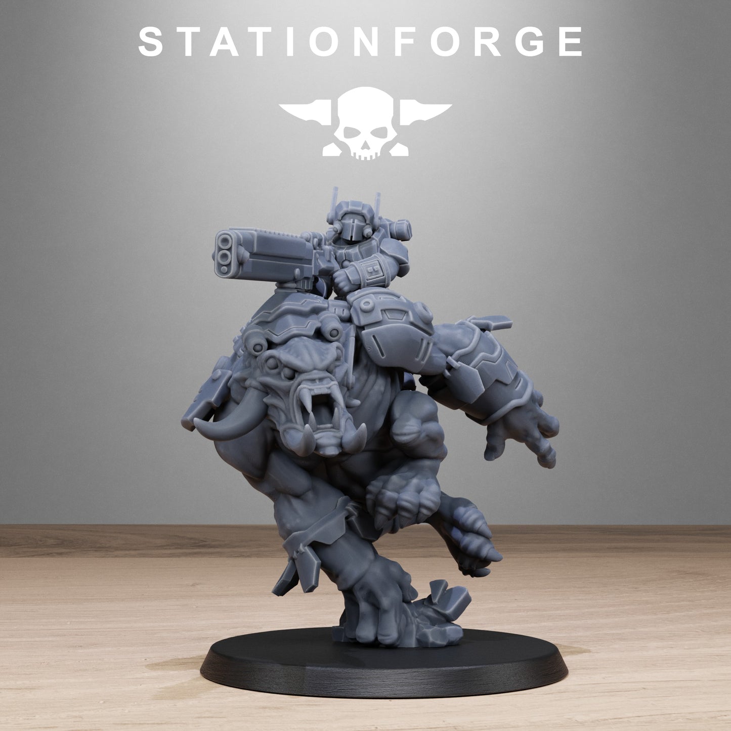 3D Printed Tarion Beasts x3 by StationForge Miniatures