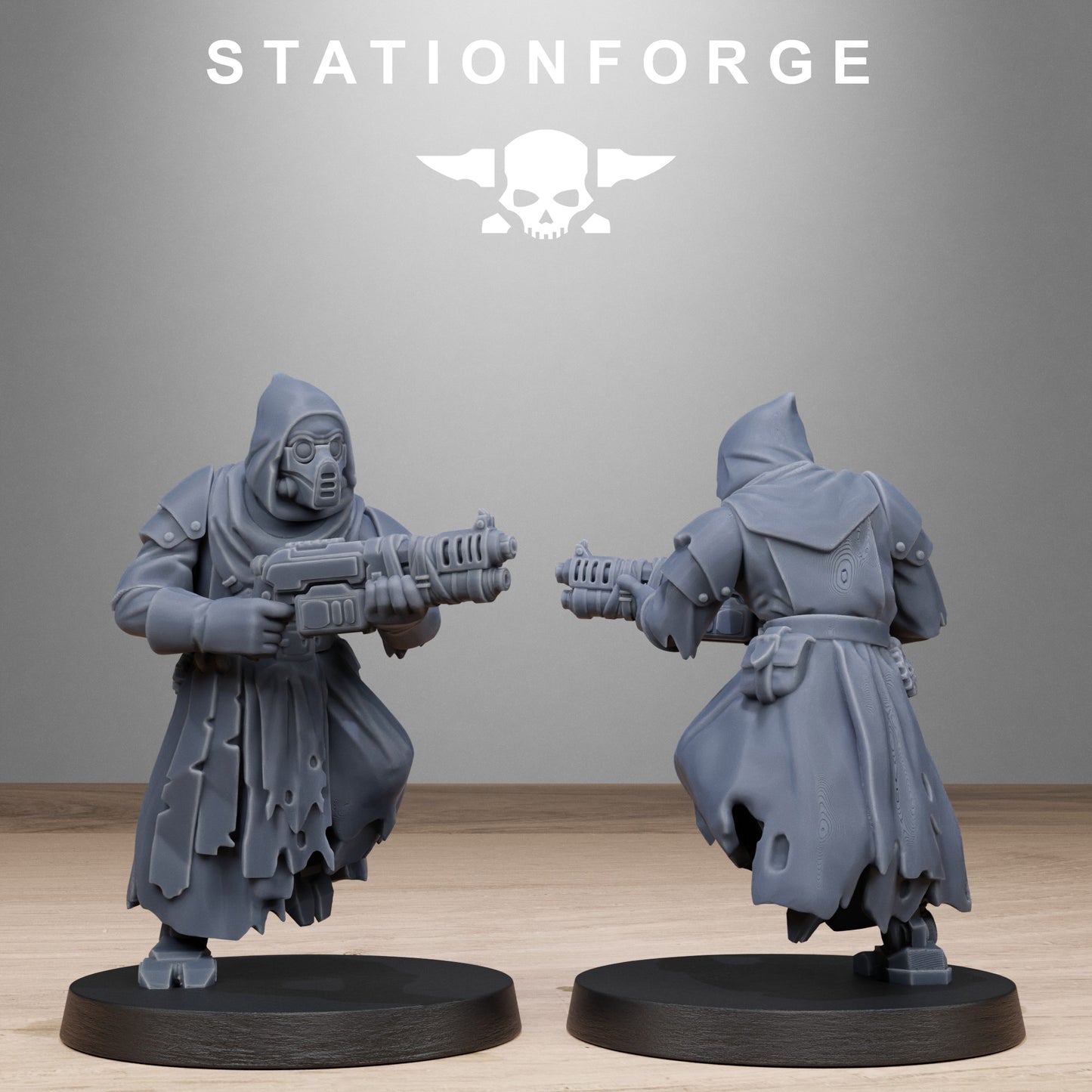 3D Printed Scavenger Executioners by StationForge Miniatures