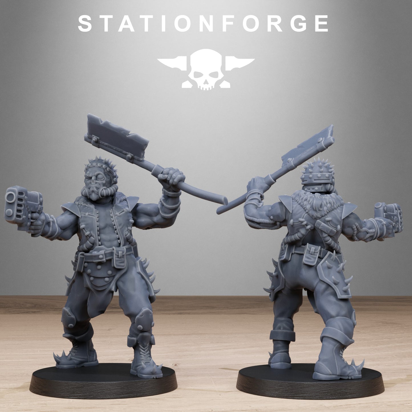 3D Printed Corrupted Spikers by StationForge Miniatures
