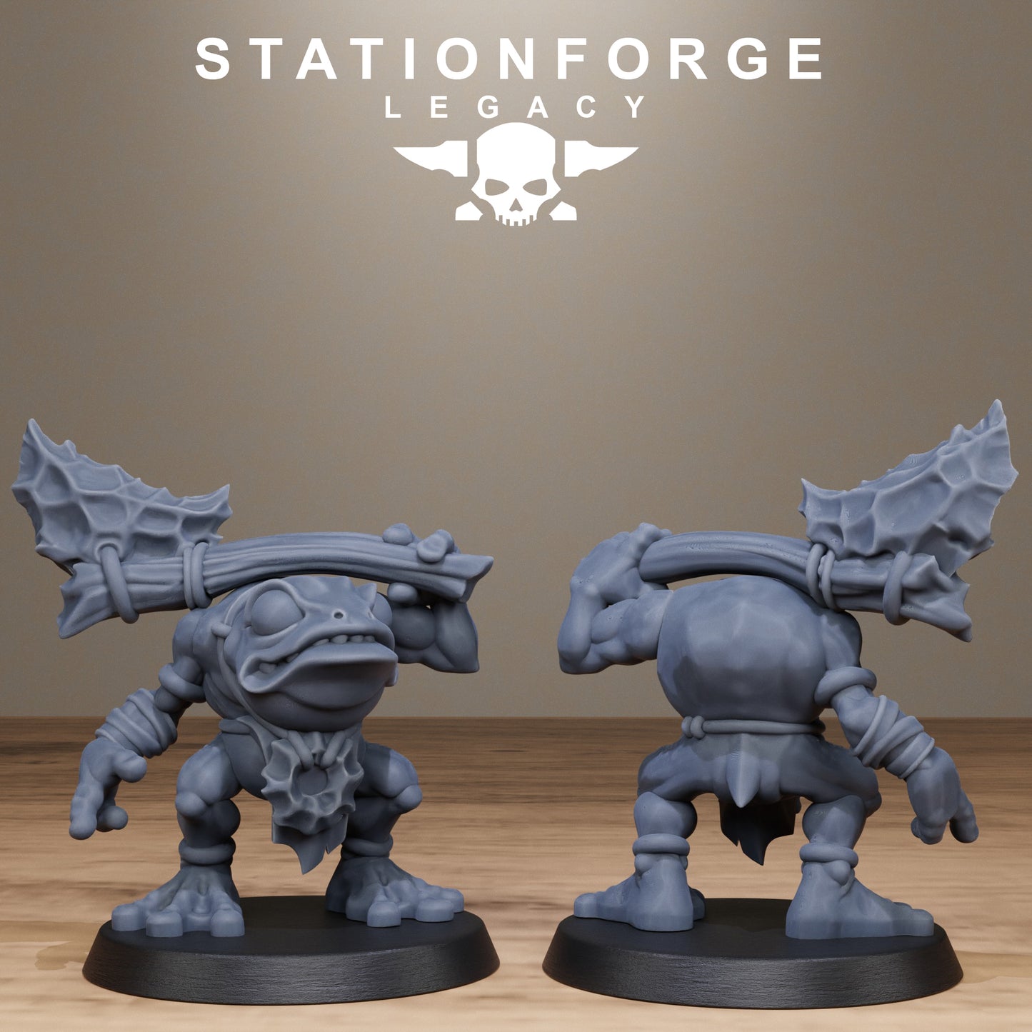 3D Printed Bogkin Gobs by StationForge Miniatures