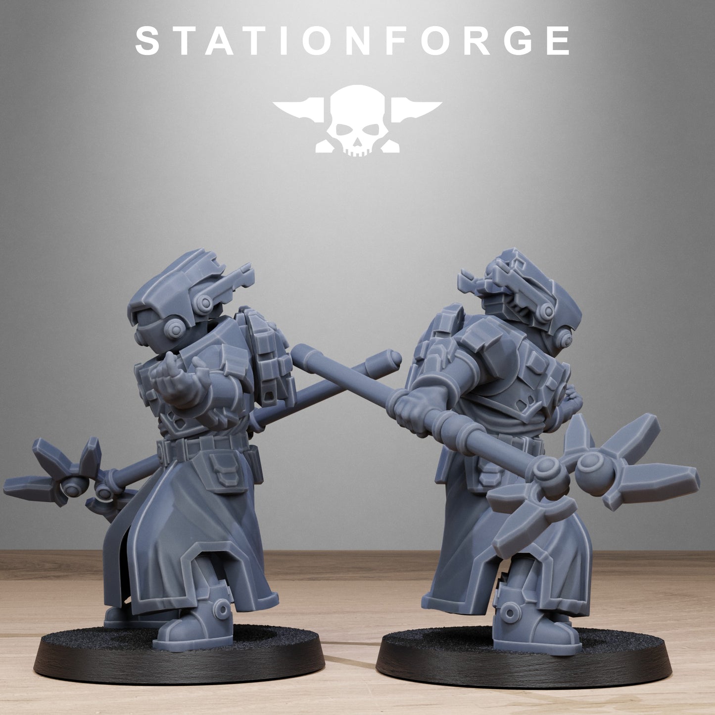 3D Printed Tarion Priests x10 by StationForge Miniatures