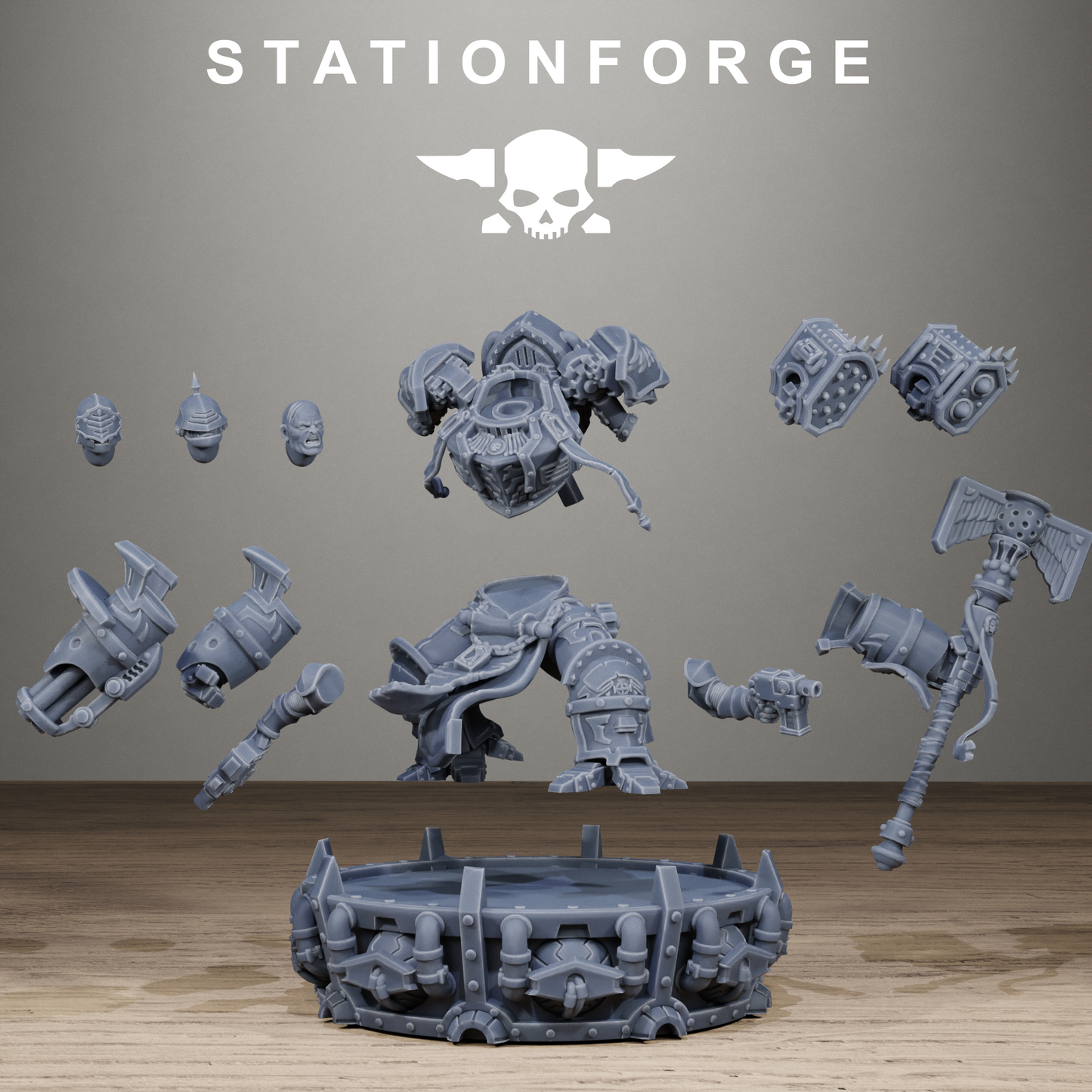 3D Printed Vodalites Dominium by StationForge Miniatures