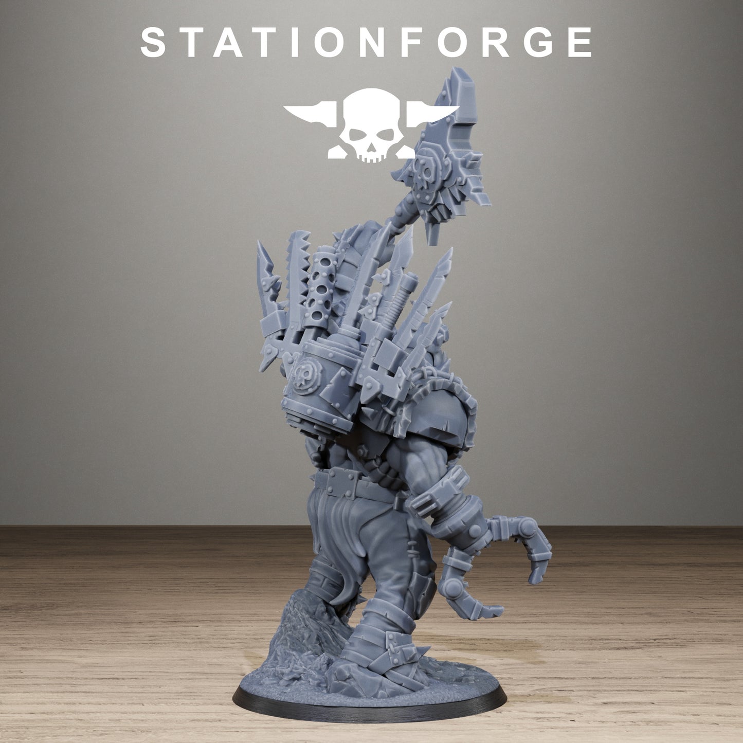3D Printed Orkaz StrangeBoy by StationForge Miniatures