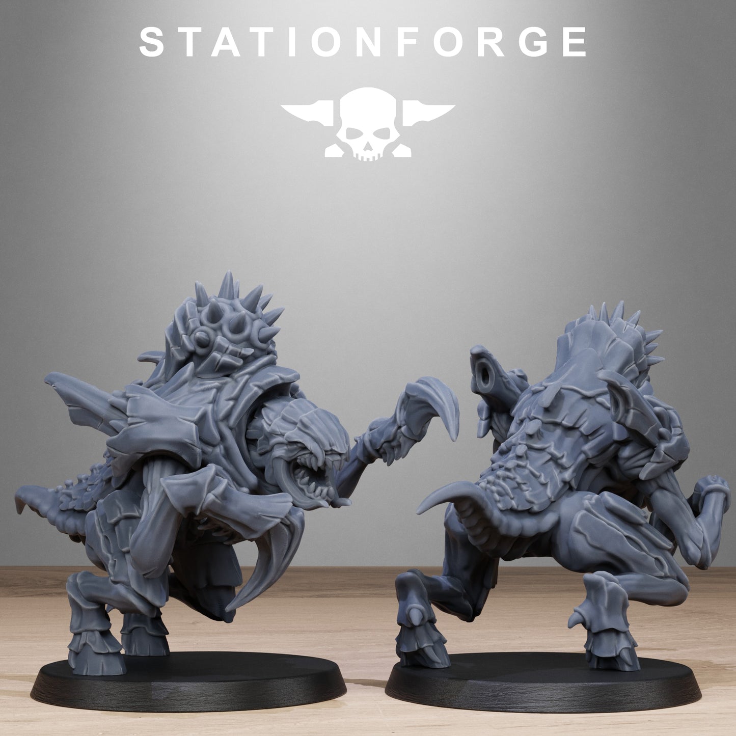 3D Printed Xenarid  Karnyxes x10 by StationForge Miniatures