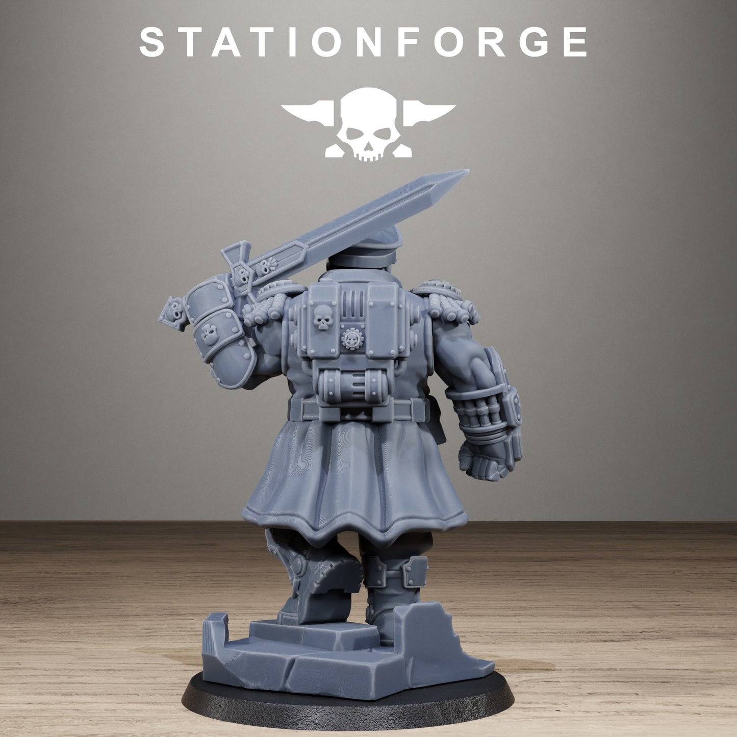 3D Printed GrimGuard Mutant Leaders by StationForge Miniatures