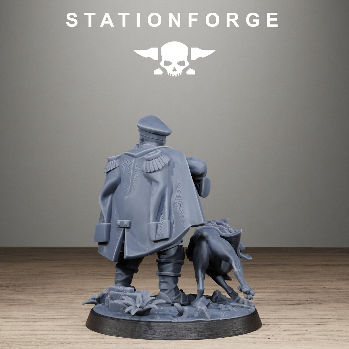 3D Printed GrimGuard Honored Commanders by StationForge Miniatures