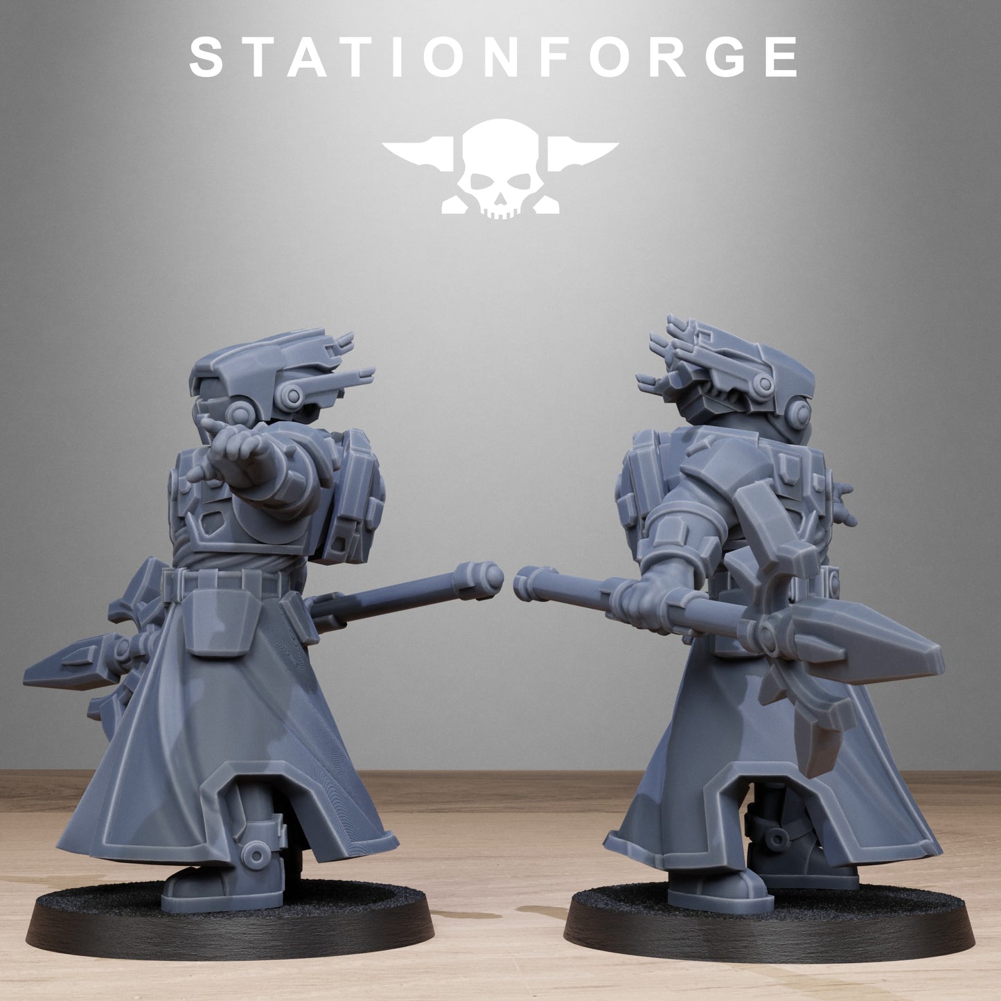 3D Printed Tarion Priests x10 by StationForge Miniatures