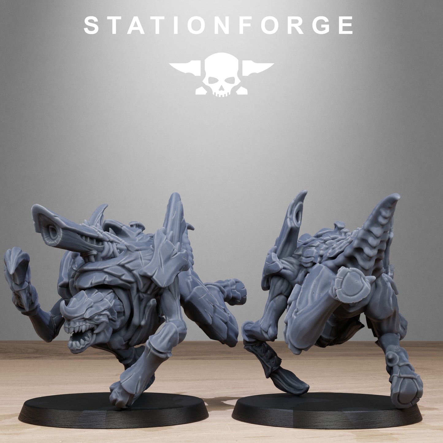 3D Printed Xenarid  Karnyxes x10 by StationForge Miniatures