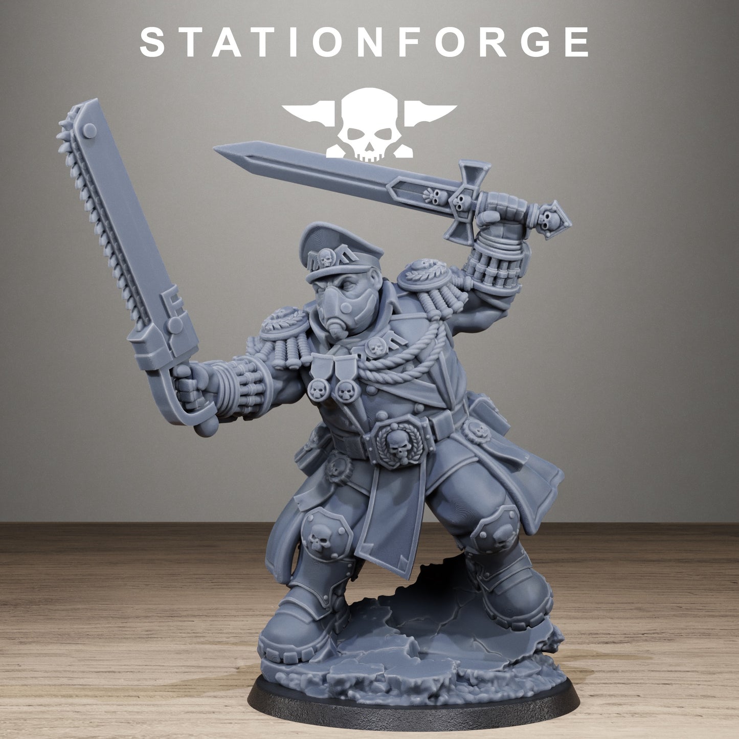 3D Printed GrimGuard Mutant Leaders by StationForge Miniatures