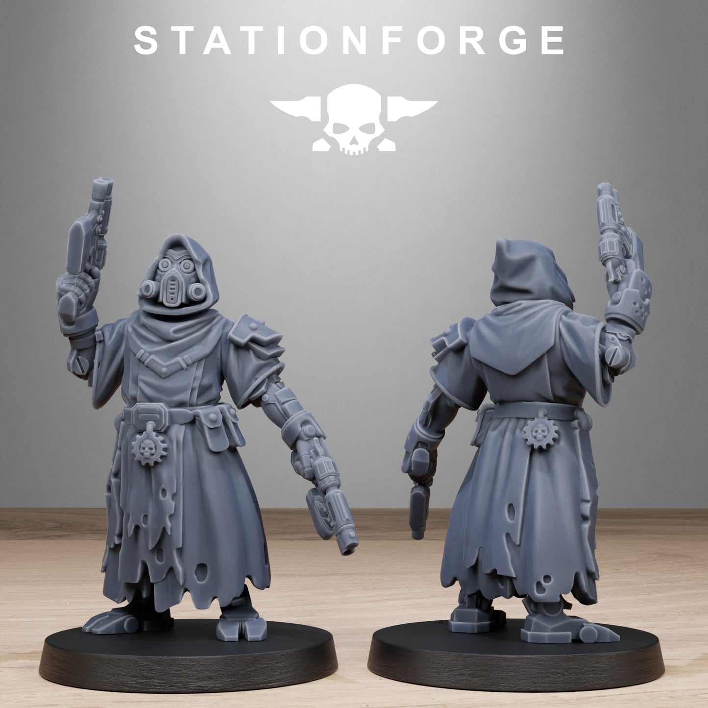 3D Printed Scavenger Executioners by StationForge Miniatures