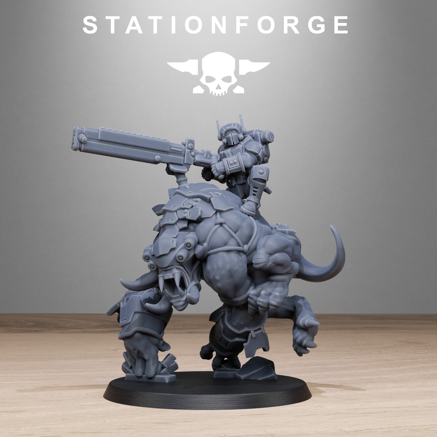 3D Printed Tarion Beasts x3 by StationForge Miniatures