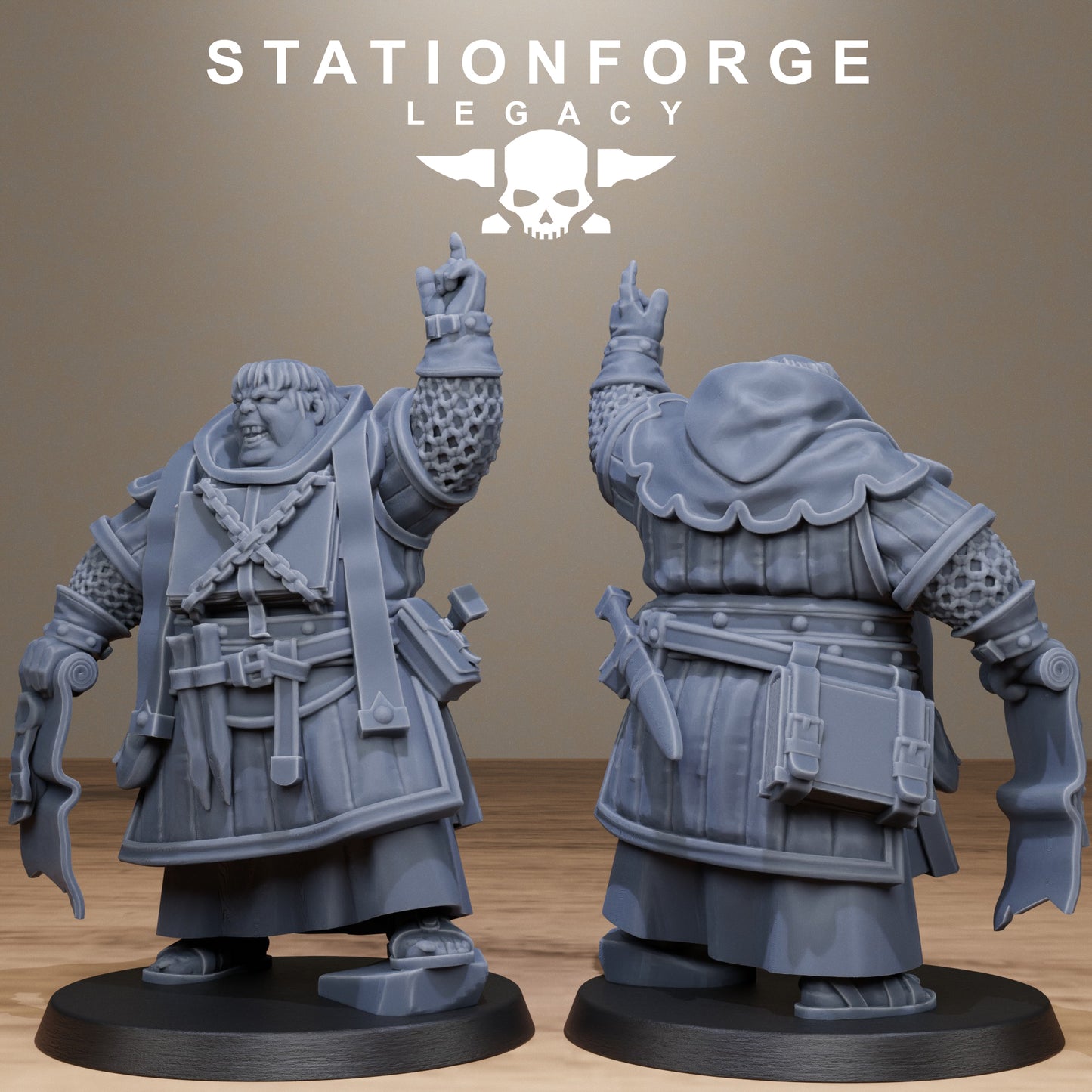 3D Printed Thorncrest Witch Hunters by StationForge Miniatures