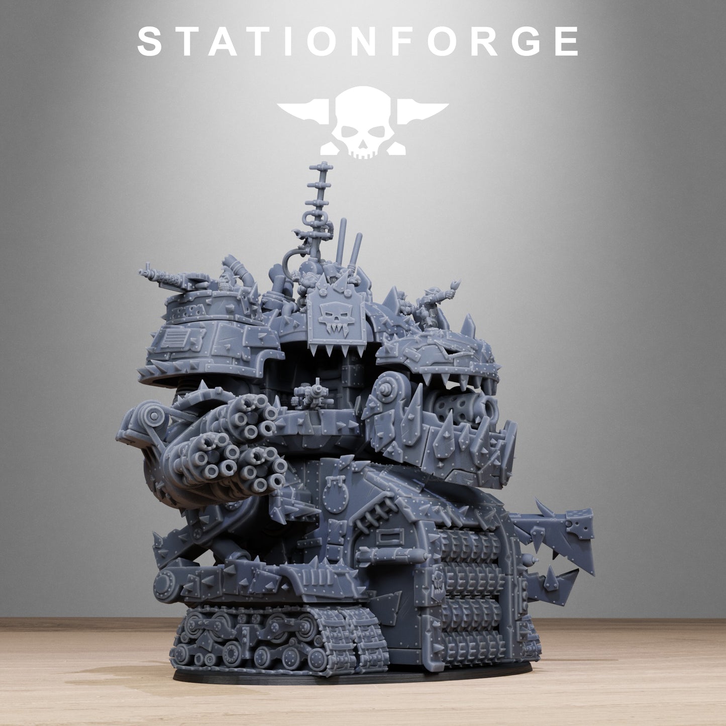 3D Printed Orkaz Gognaut by StationForge Miniatures