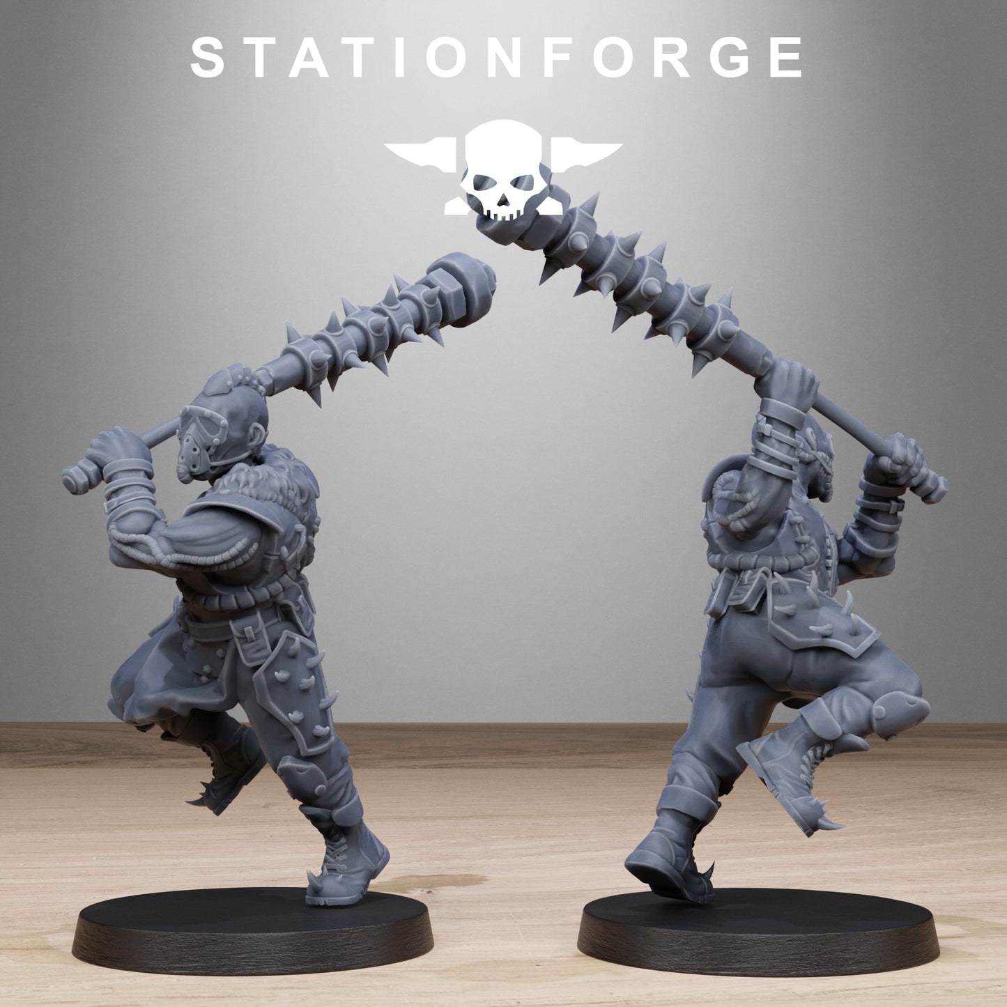 3D Printed Corrupted Spikers by StationForge Miniatures