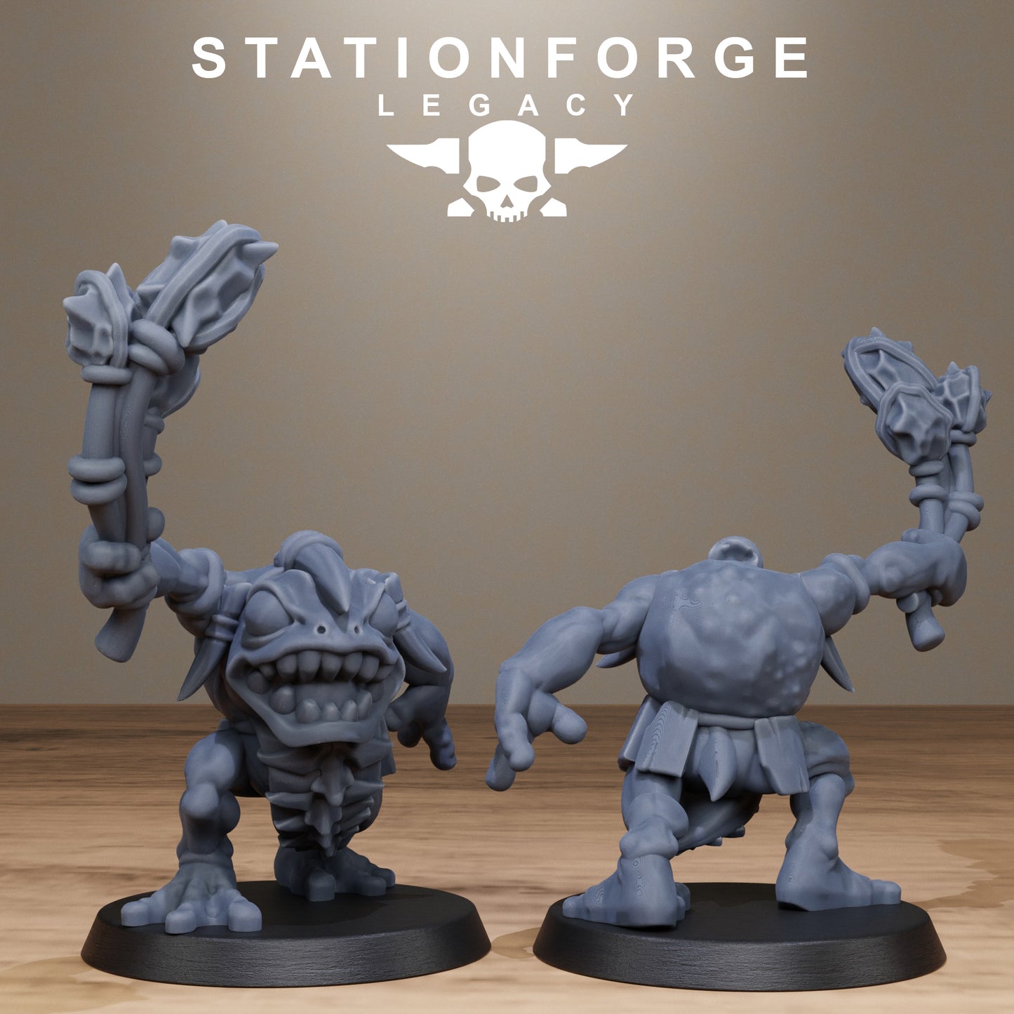 3D Printed Bogkin Gobs by StationForge Miniatures