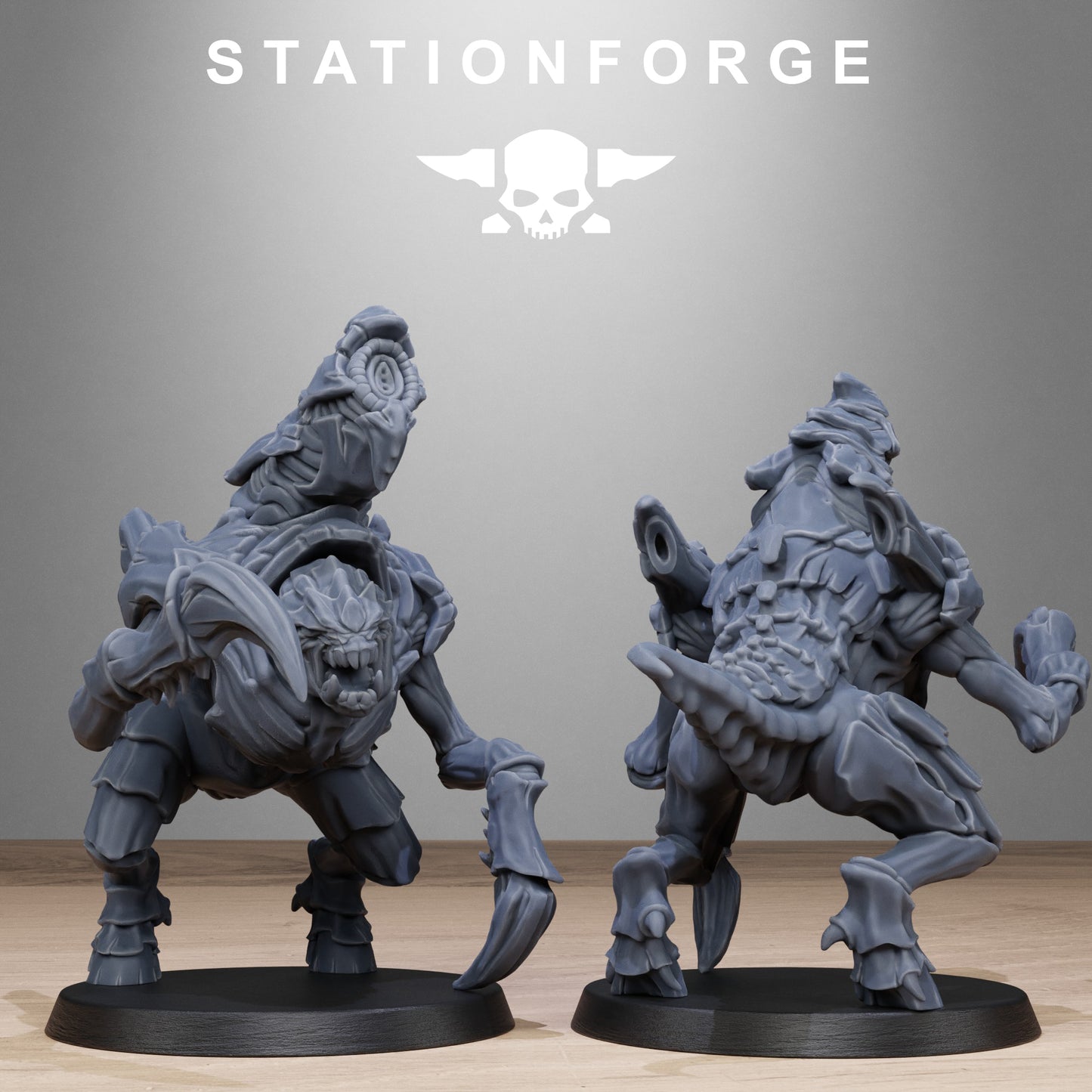 3D Printed Xenarid  Karnyxes x10 by StationForge Miniatures