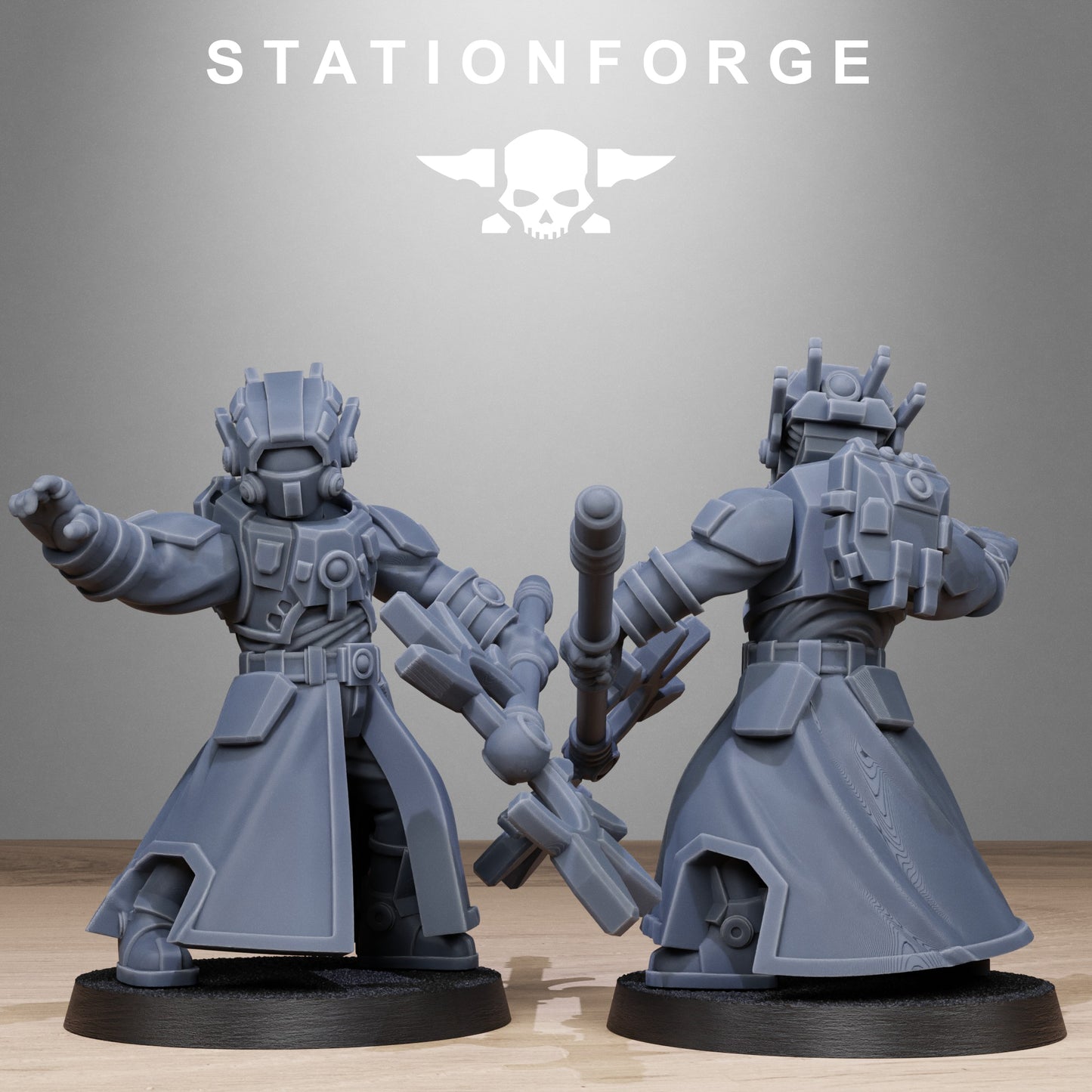 3D Printed Tarion Priests x10 by StationForge Miniatures