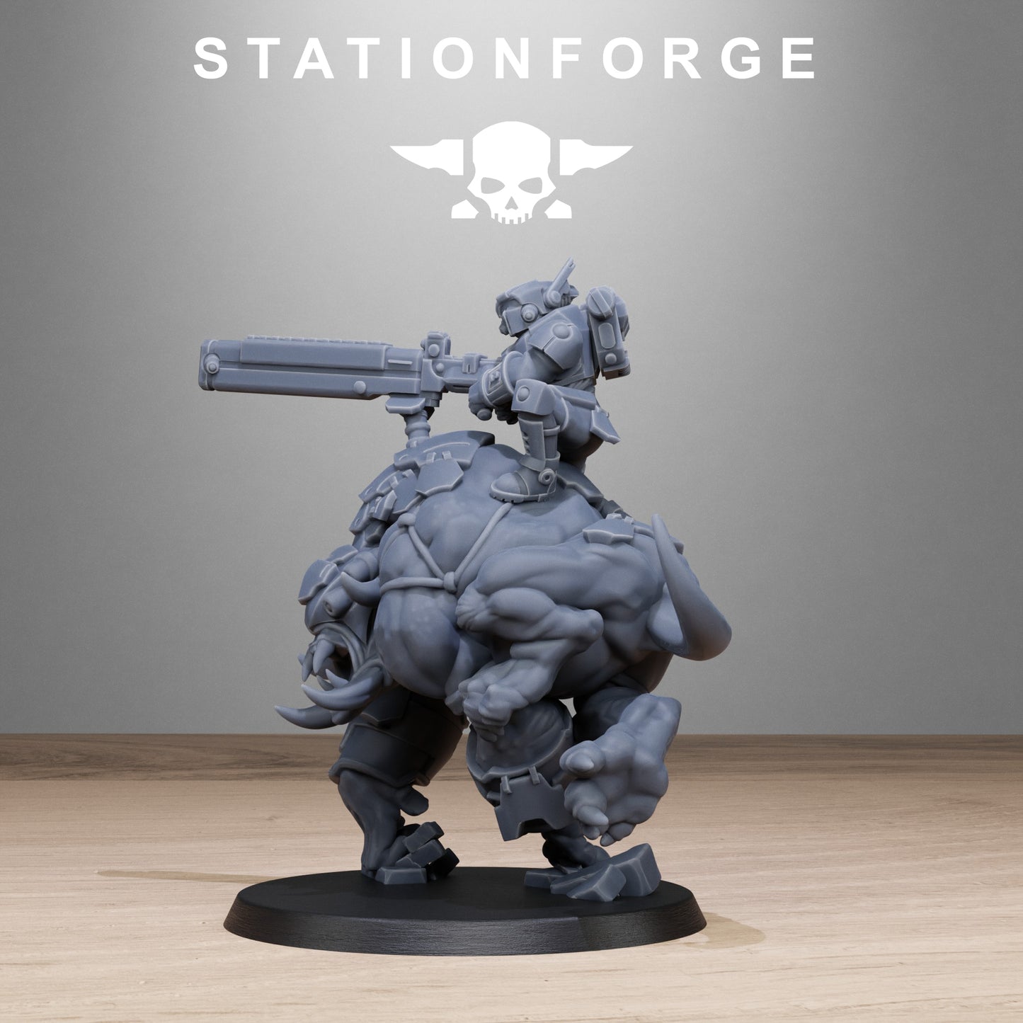 3D Printed Tarion Beasts x3 by StationForge Miniatures