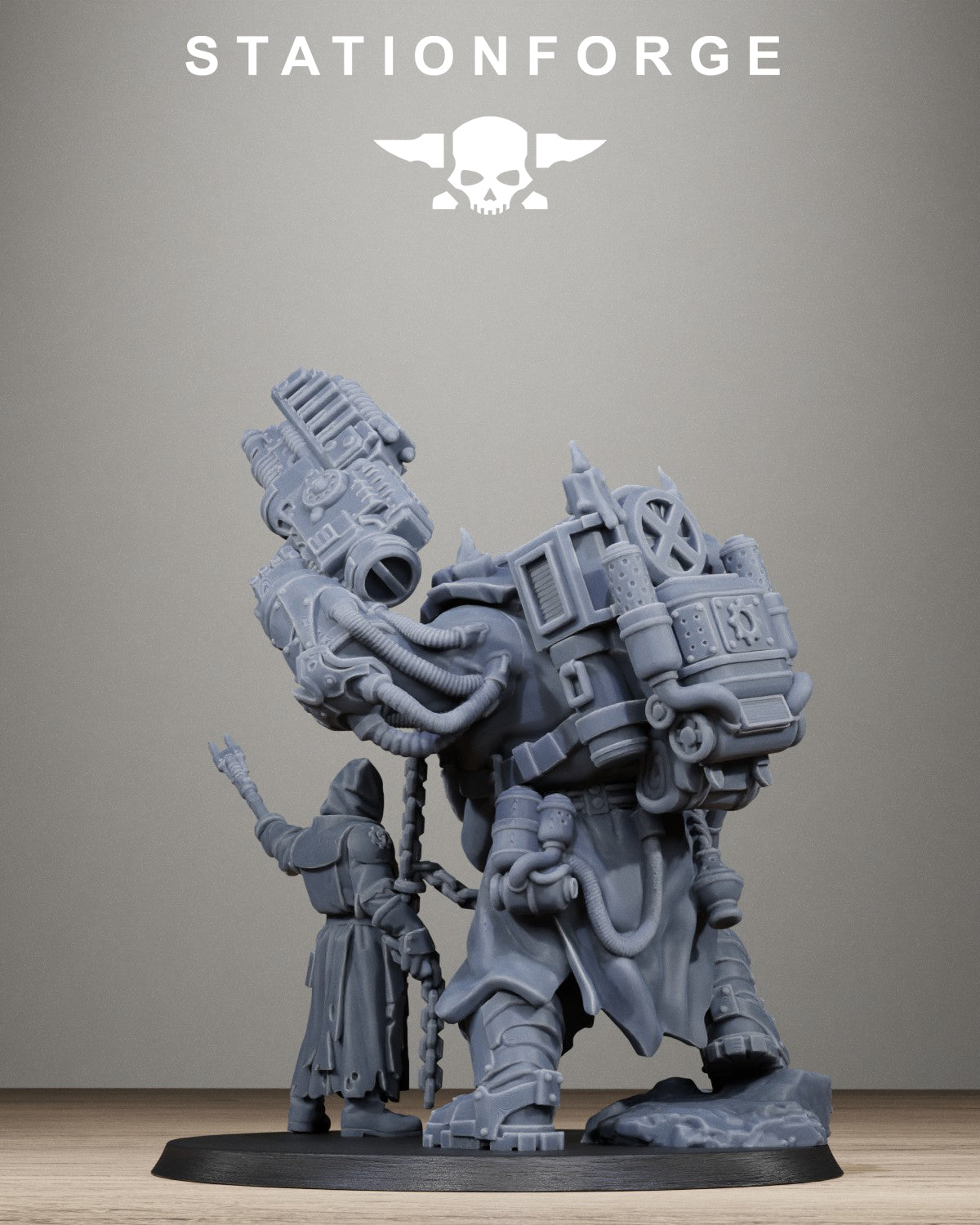 3D Printed Scavenger Beast Controllers x3 by StationForge Miniatures