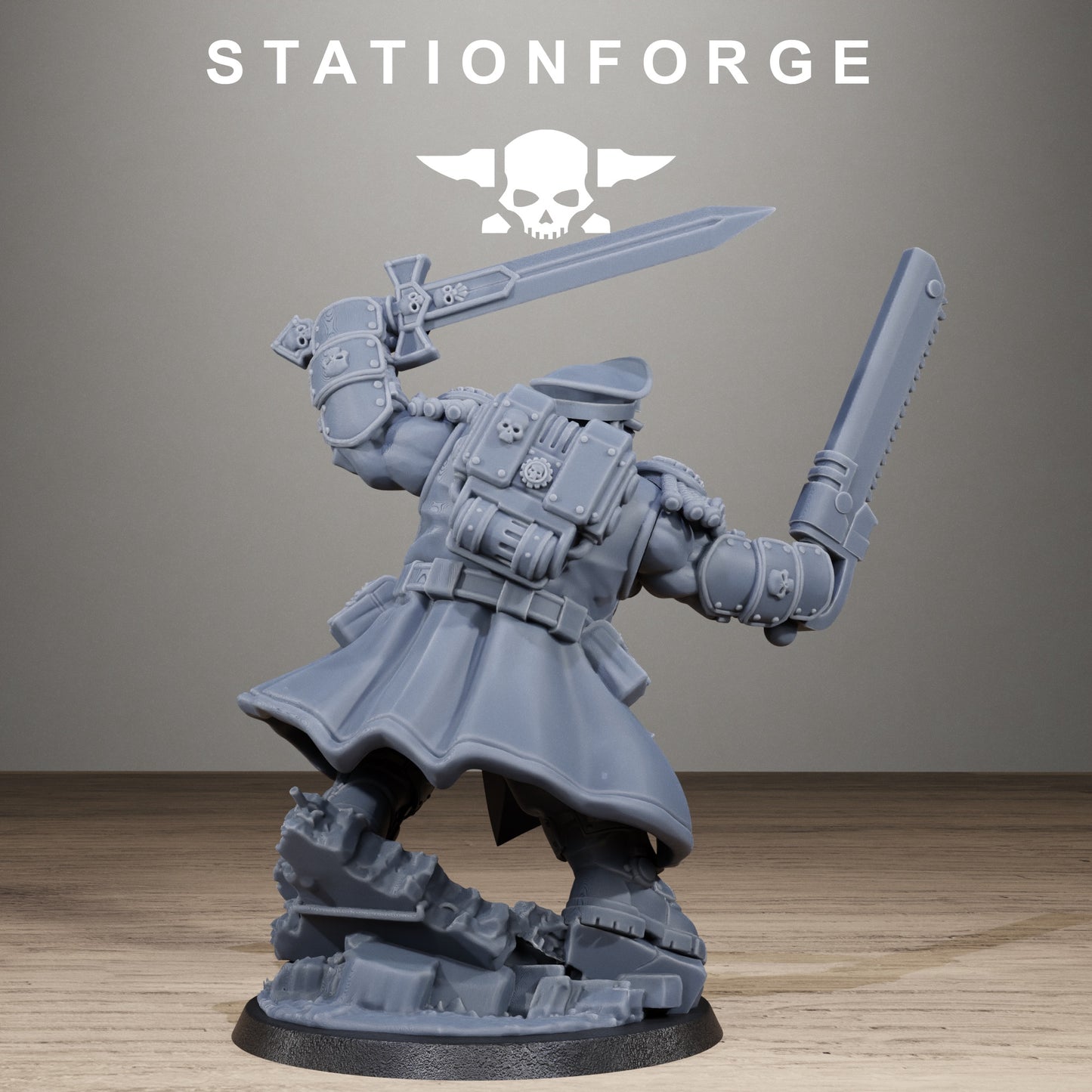 3D Printed GrimGuard Mutant Leaders by StationForge Miniatures