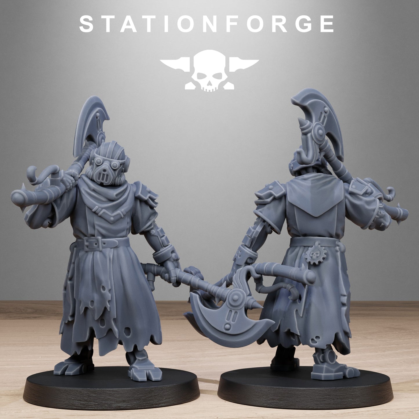 3D Printed Scavenger Executioners by StationForge Miniatures