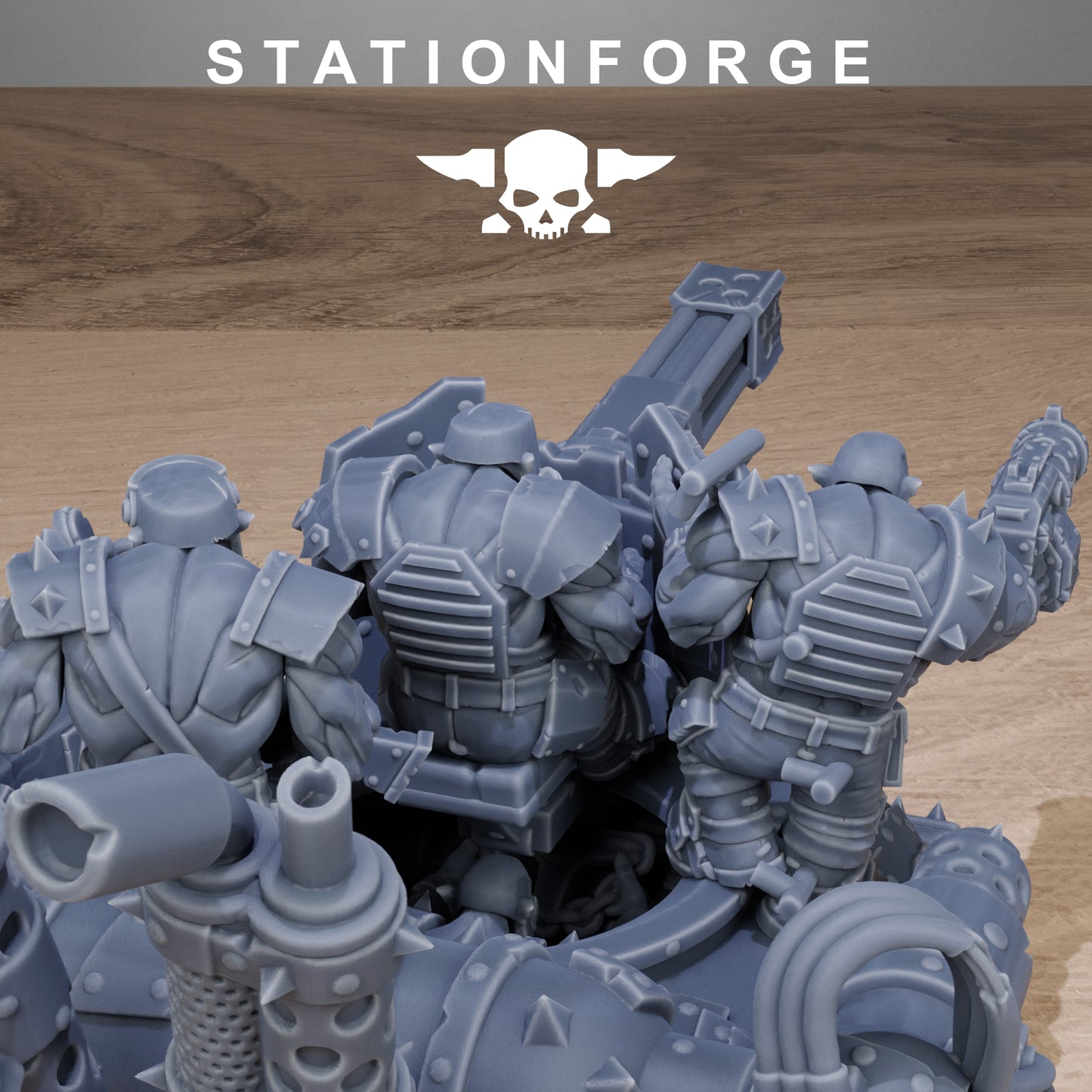 3D Printed Orkaz Mini Tank by StationForge Miniatures