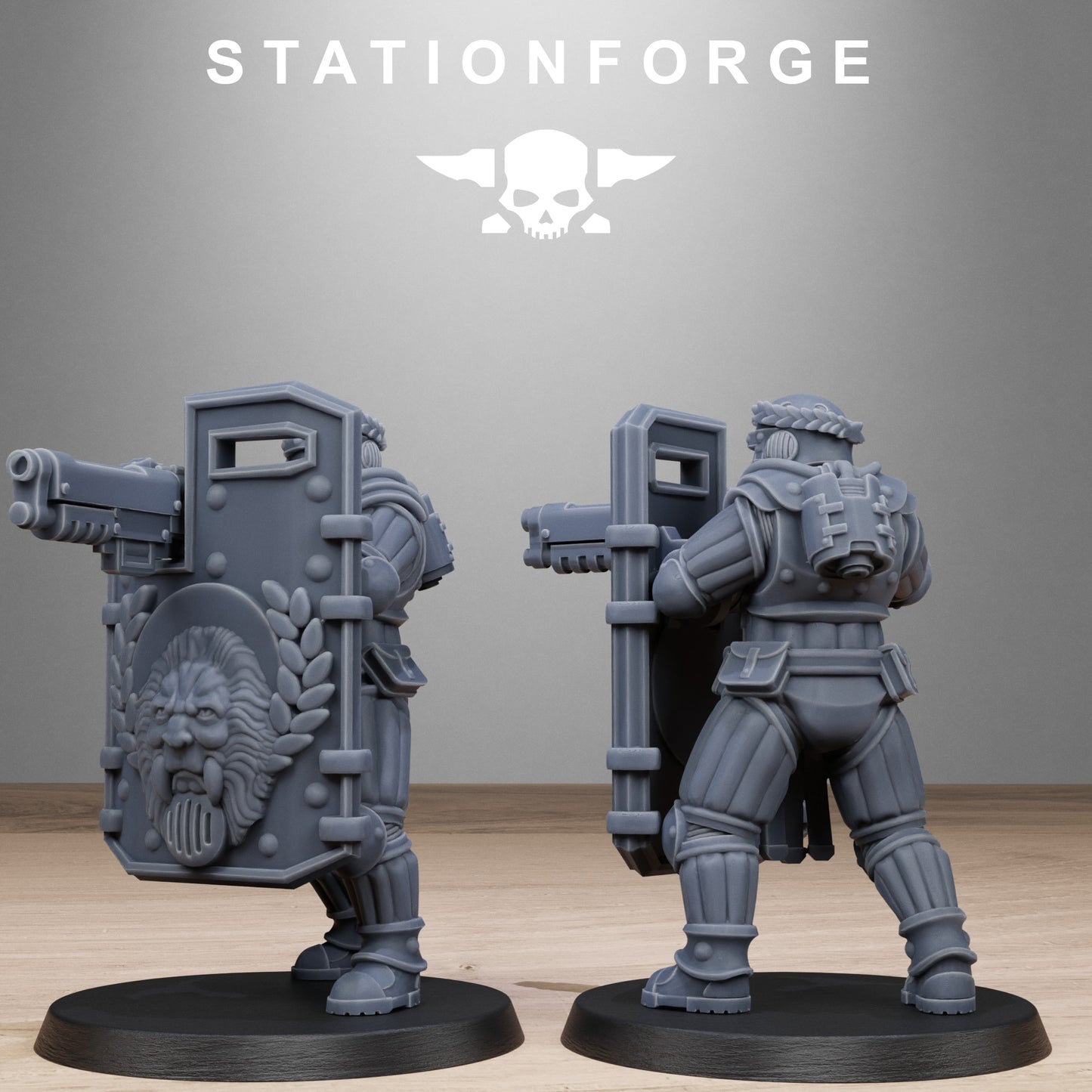 3D Printed GrimCorp Voidliners by StationForge Miniatures