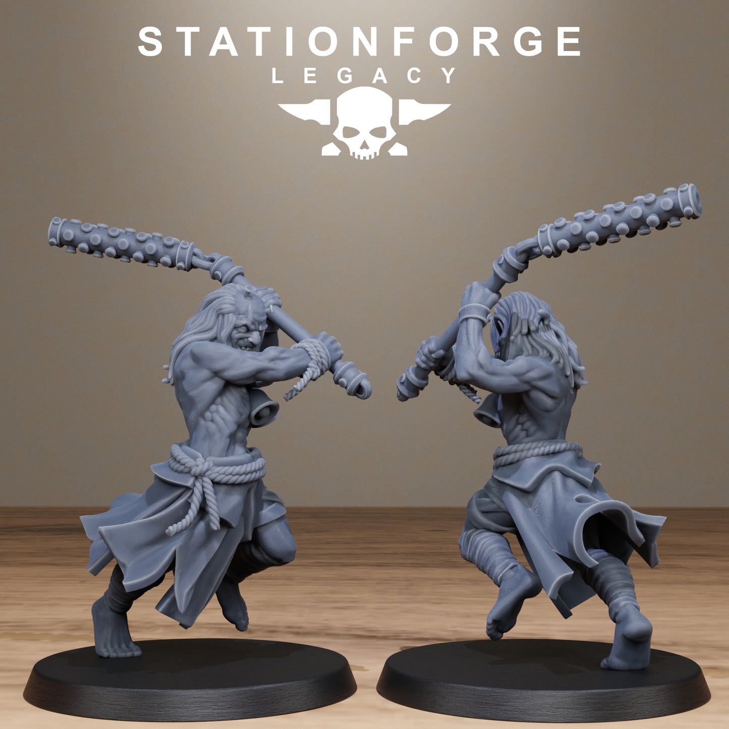 3D Printed Thorncrest Witch Hunters by StationForge Miniatures