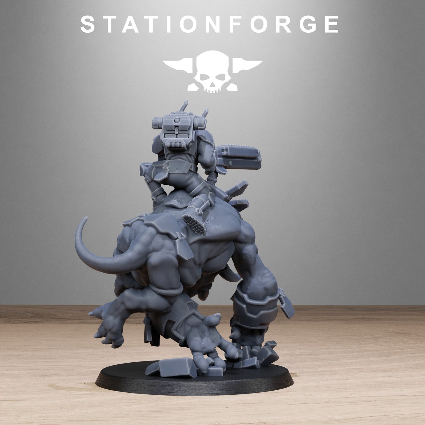 3D Printed Tarion Beasts x3 by StationForge Miniatures
