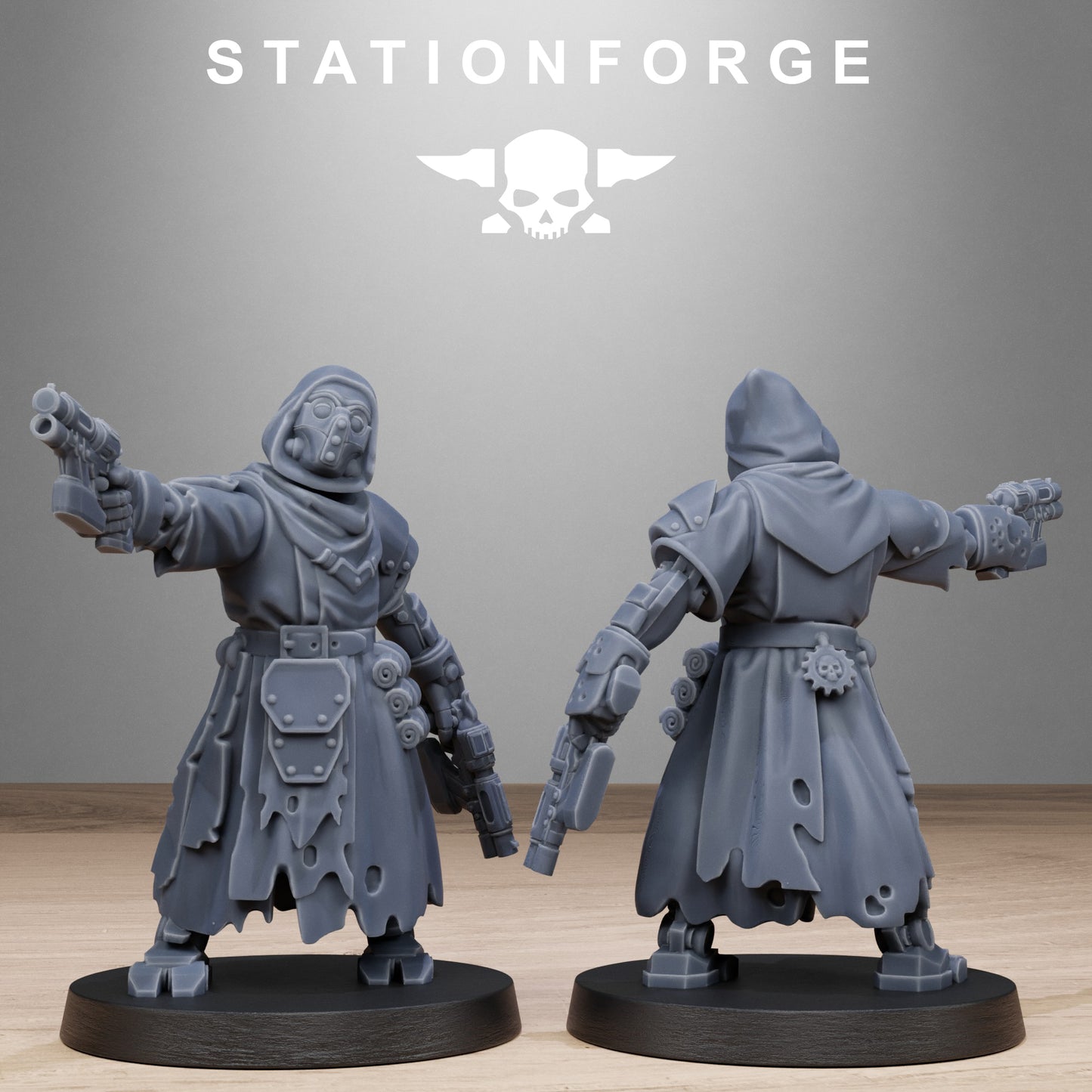 3D Printed Scavenger Executioners by StationForge Miniatures