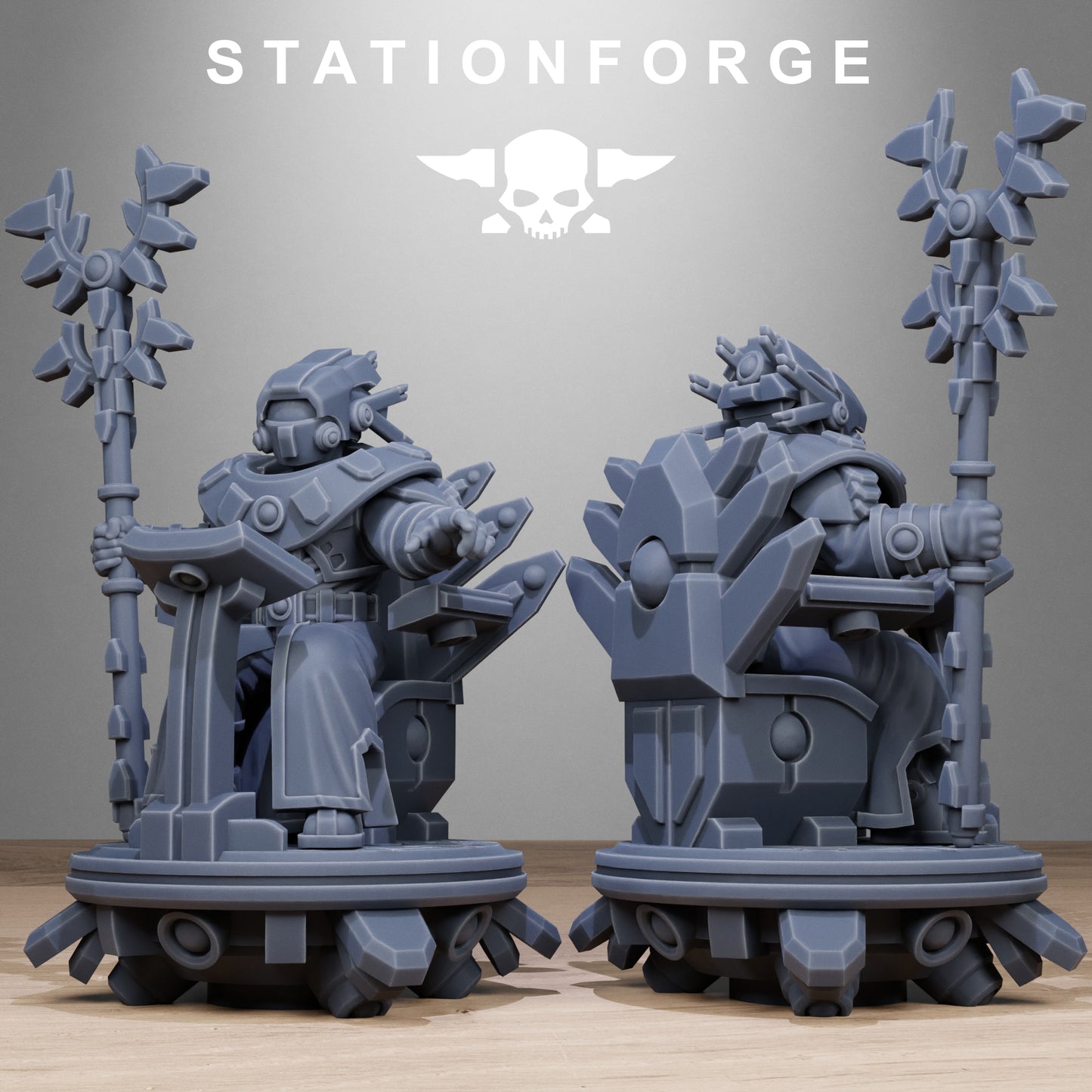 3D Printed Tarion Priests x10 by StationForge Miniatures