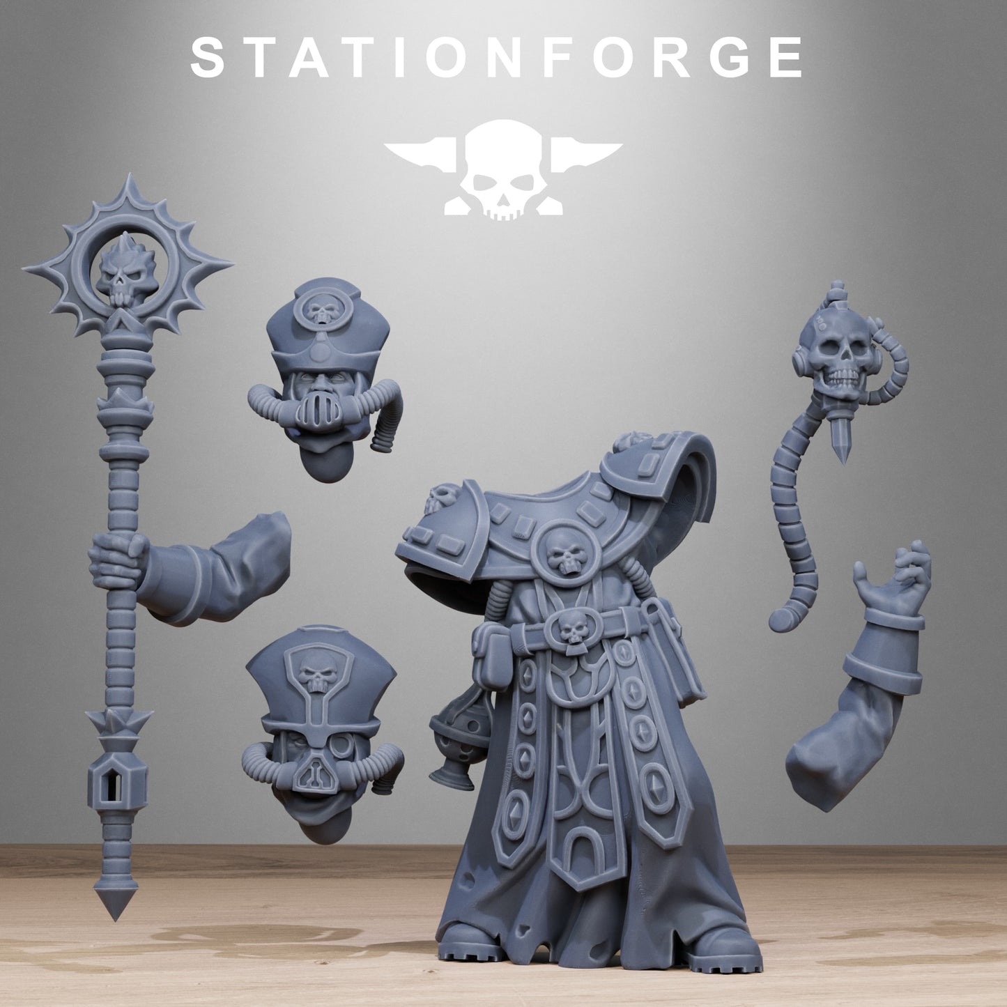 3D Printed VodalitesPriest by StationForge Miniatures