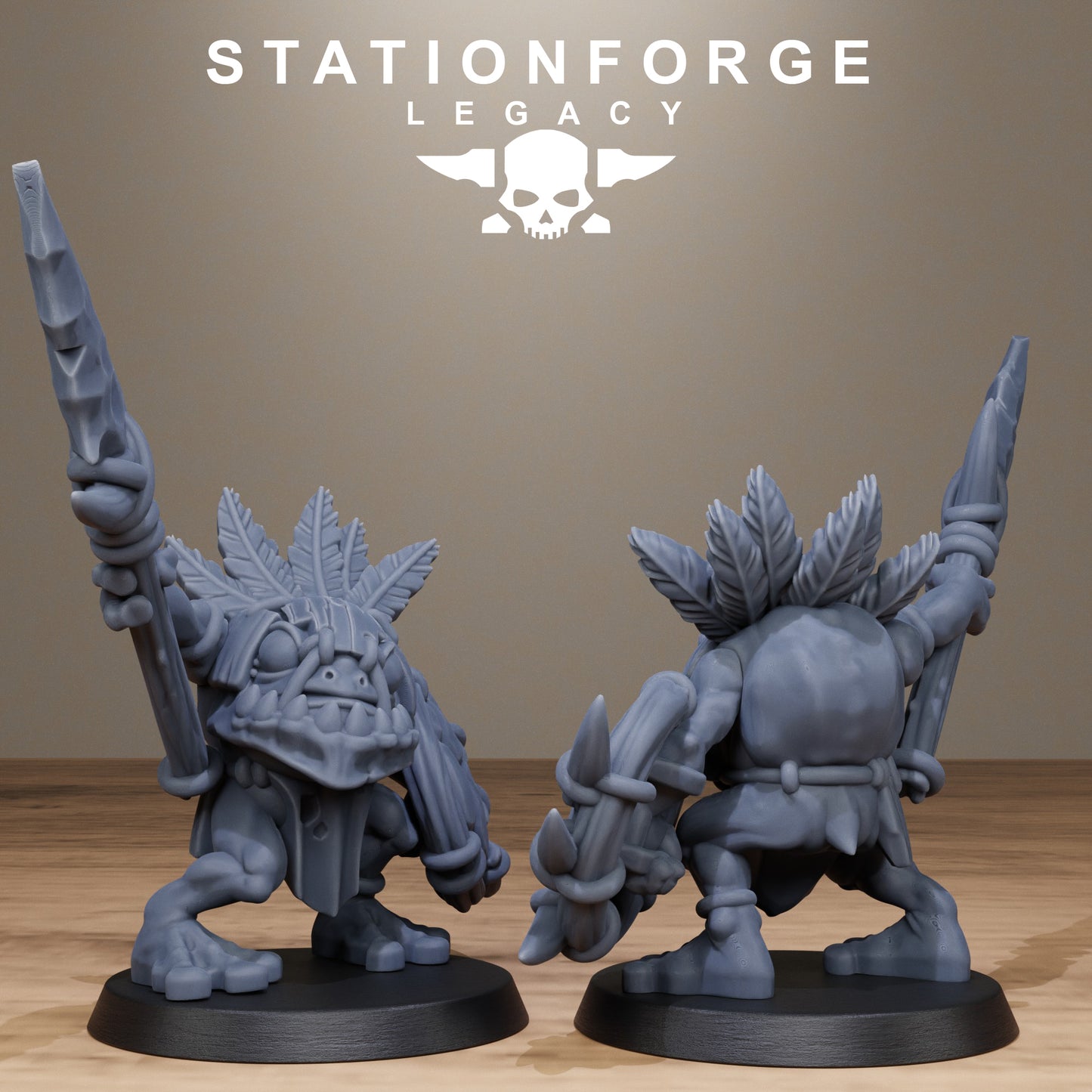 3D Printed Bogkin Gobs by StationForge Miniatures