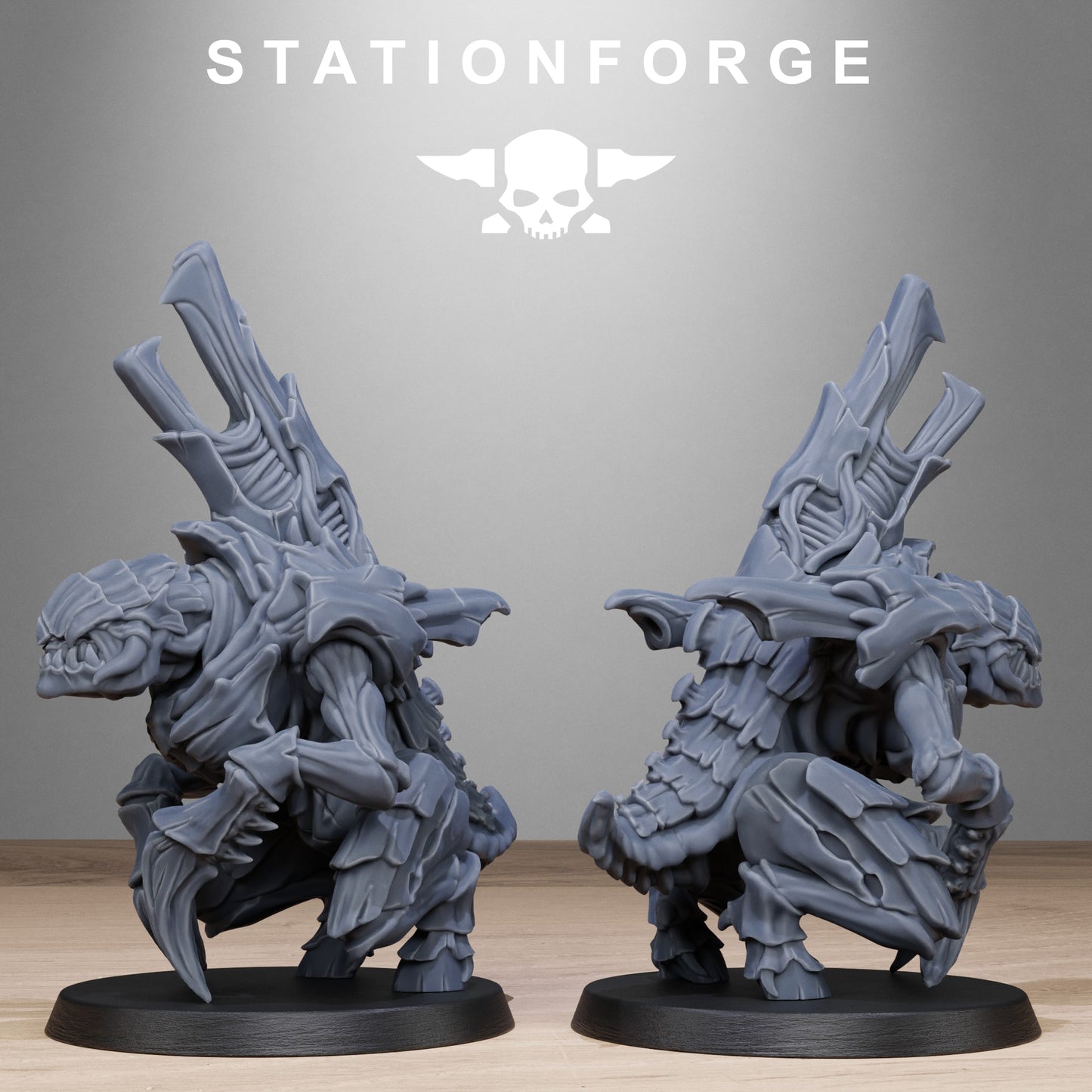 3D Printed Xenarid  Karnyxes x10 by StationForge Miniatures