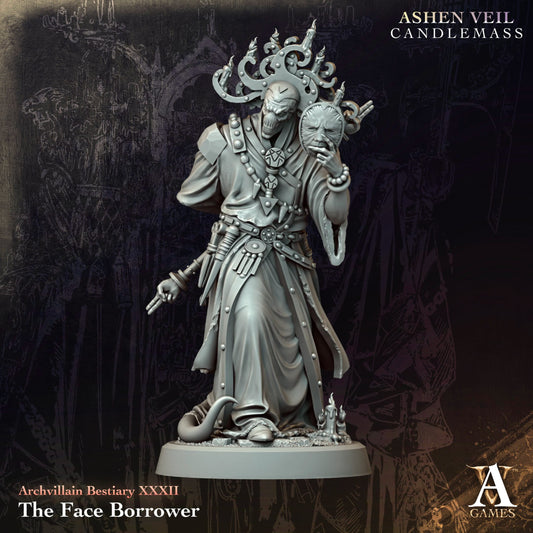 3D Printed The Face Borrower by Archvillain Games