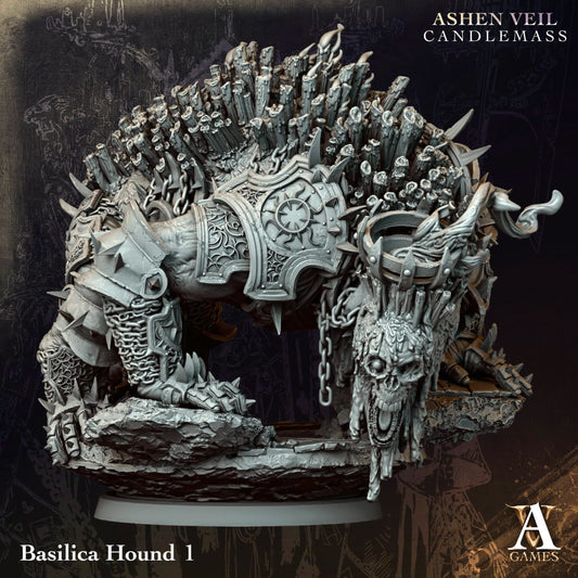 3D Printed Basilica Hounds by Archvillain Games