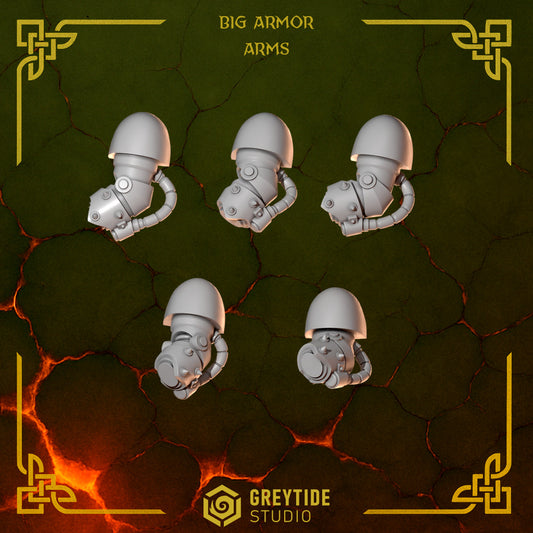3d Printed Anvil Wardens Big Arms x10 by Greytide Studio