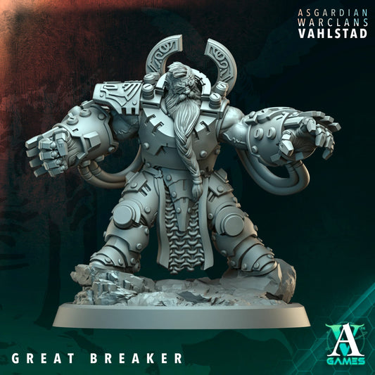 3D Printed Great Breaker by Archvillain Games